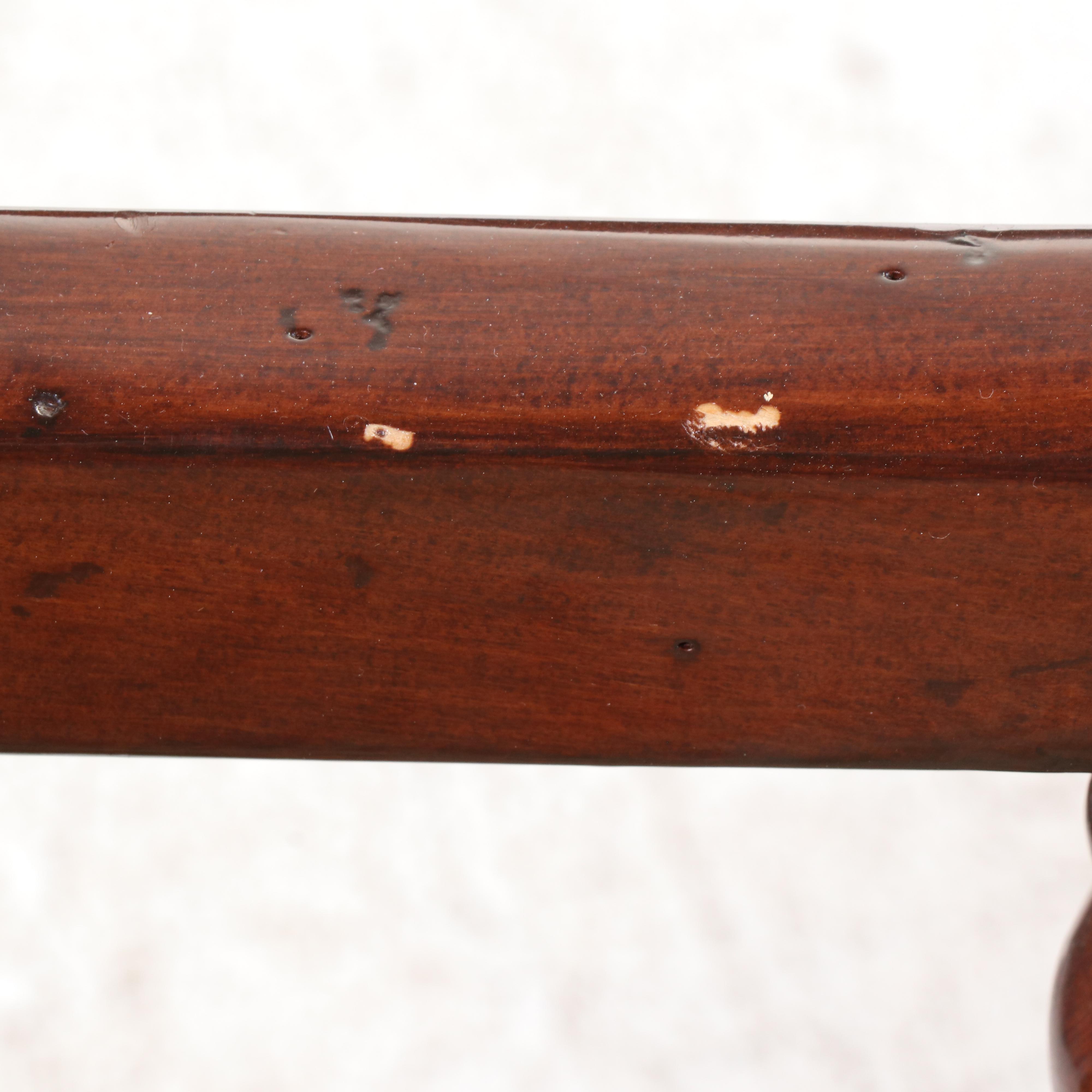 Woodland Furniture Baroque Style Wood Dining Table and Six Upholstered Chairs