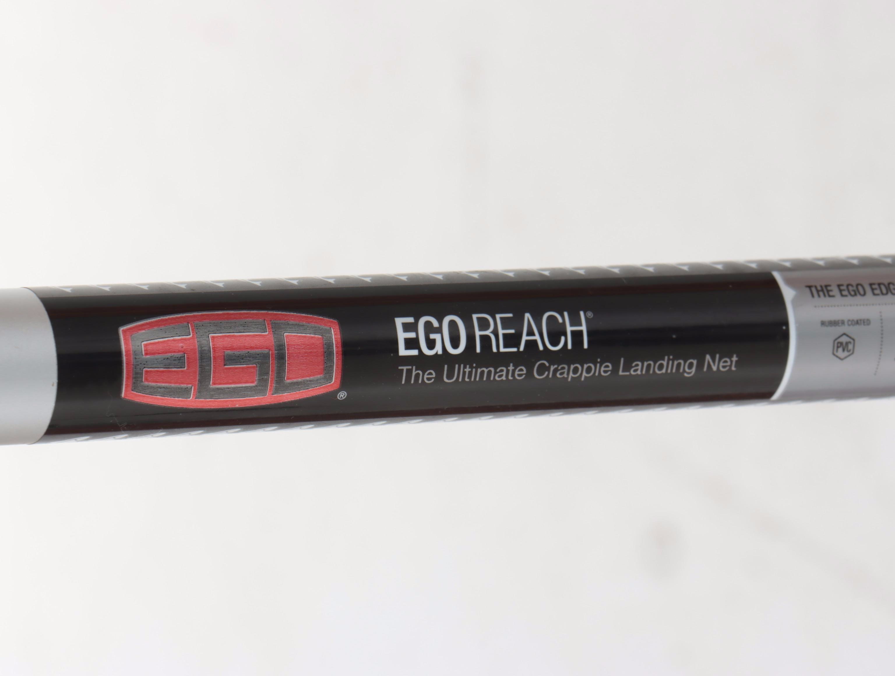 Abu Garcia Gen IKE EZ Cast and More Fishing Rods and Net in Wood Stand