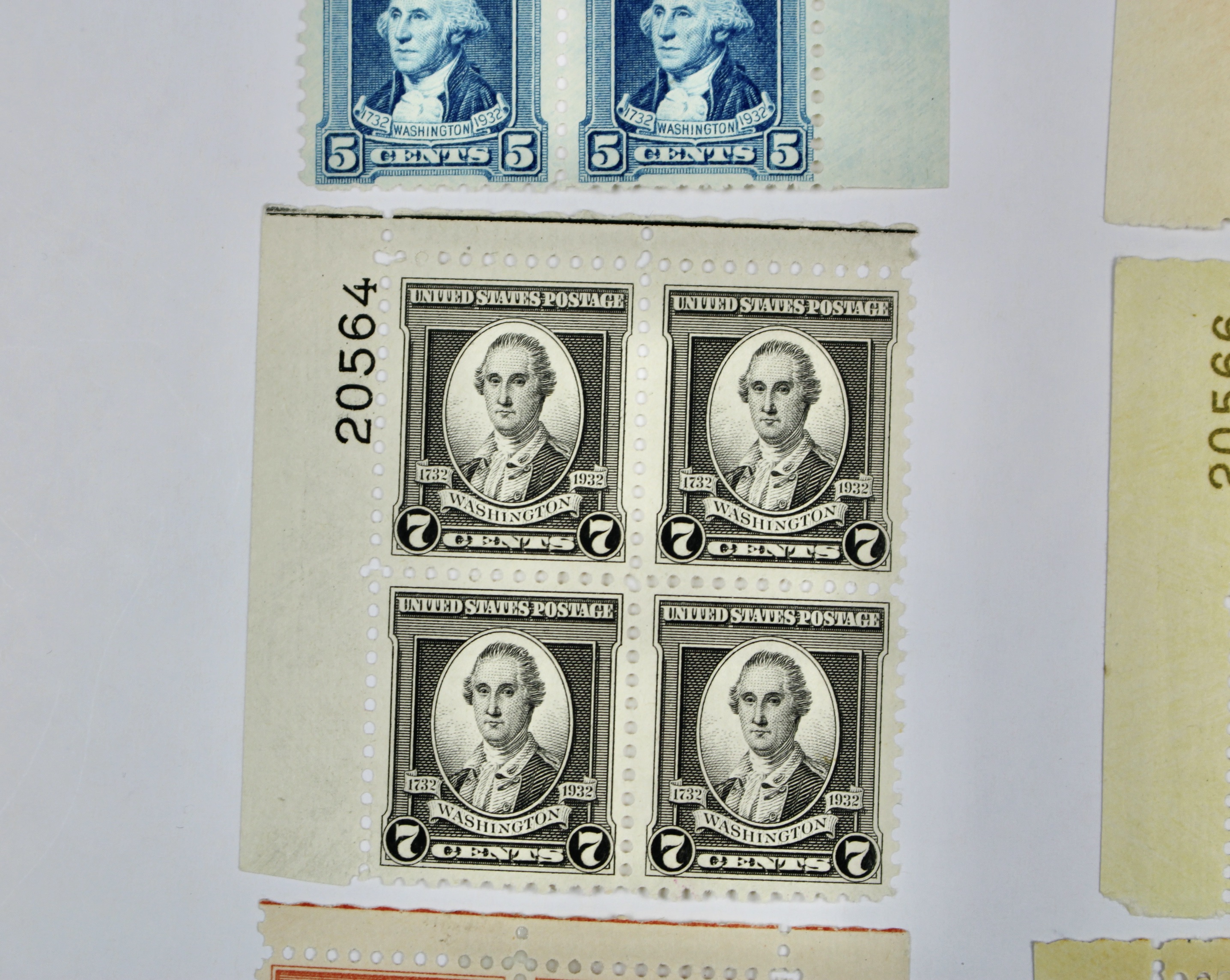 U.S. Postage Stamp Plate Block Collection, 1932