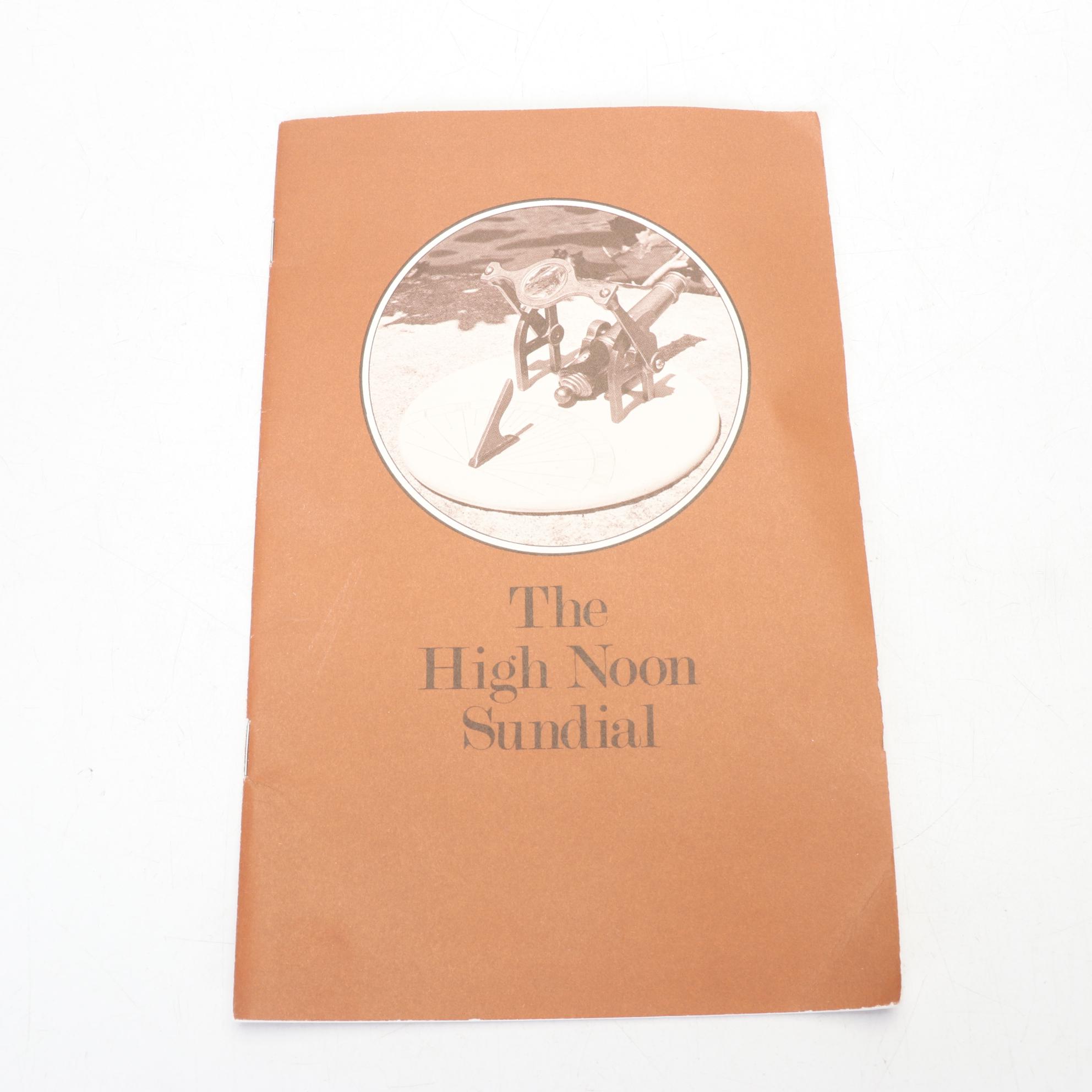 The High Noon Cannon Sundial and Barometer