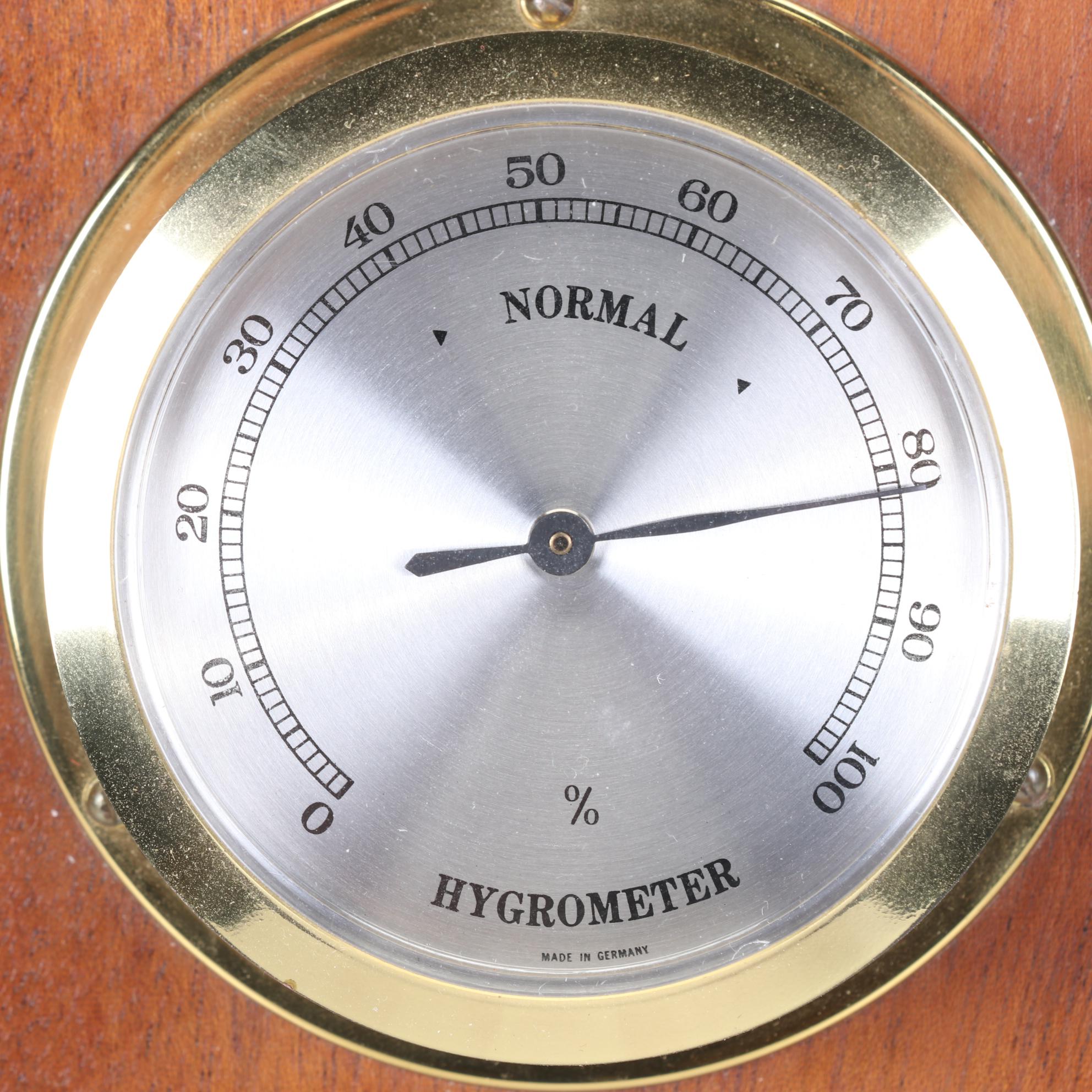 The High Noon Cannon Sundial and Barometer