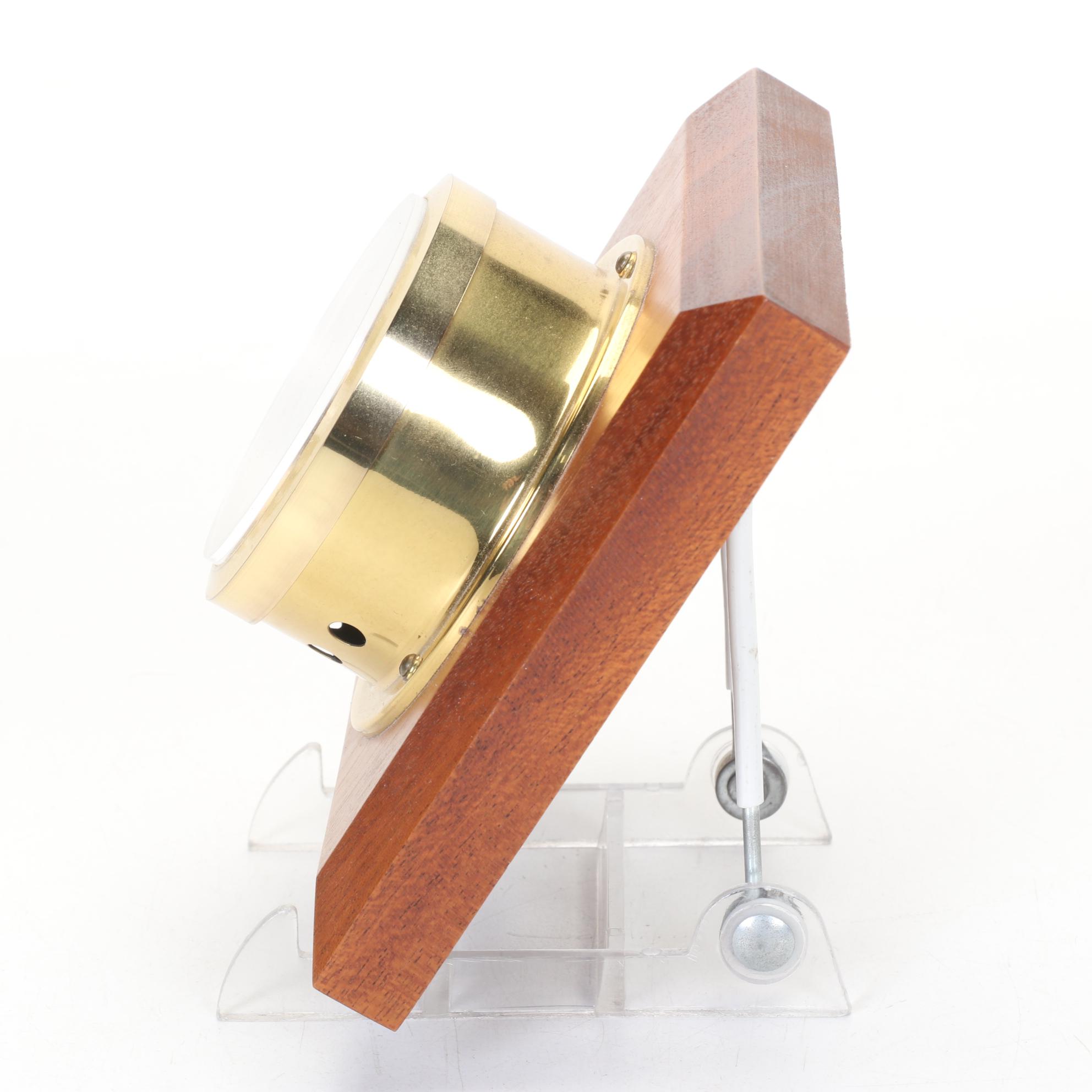 The High Noon Cannon Sundial and Barometer