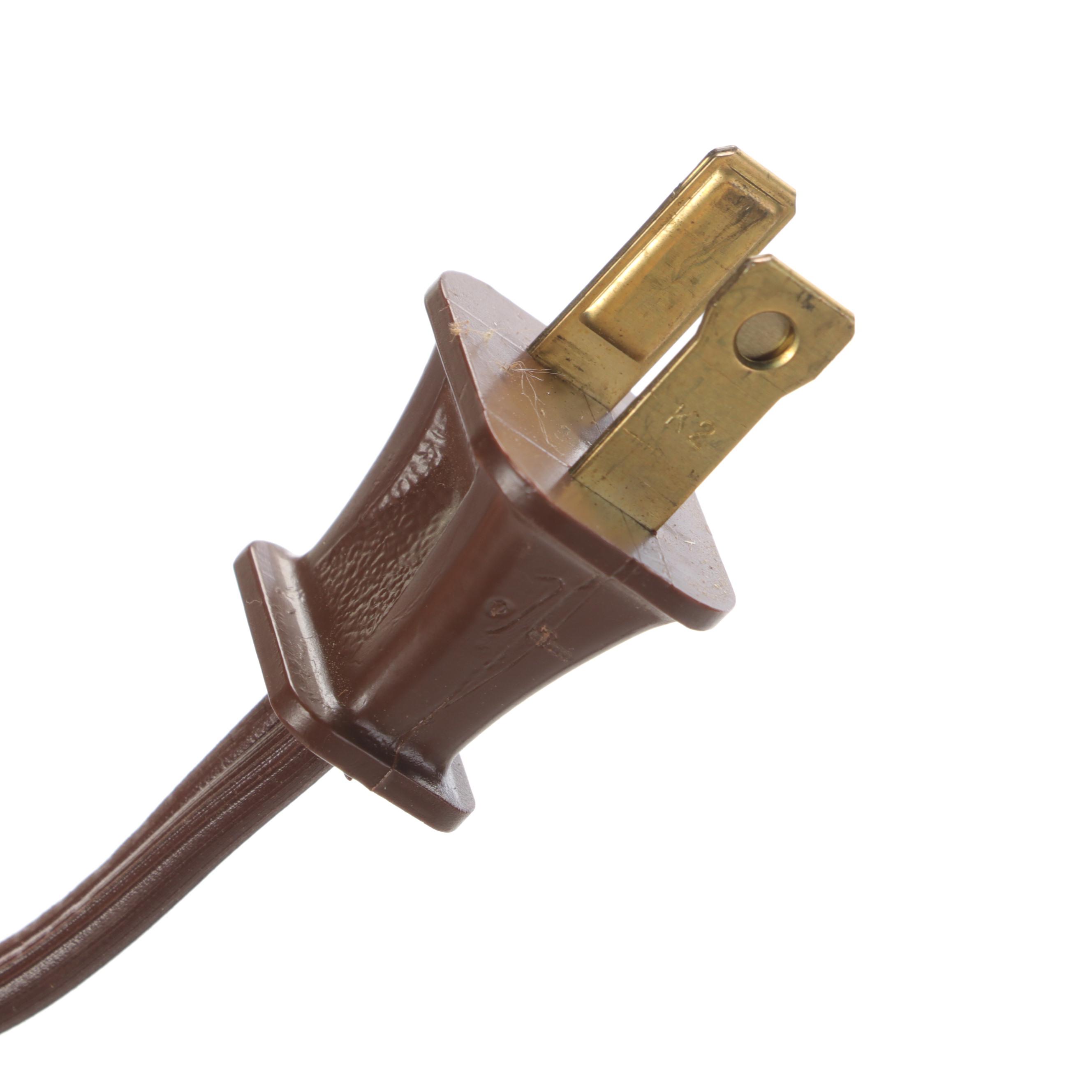 Turned Oak Wood and Brass Table Lamp Pair, Mid-20th Century