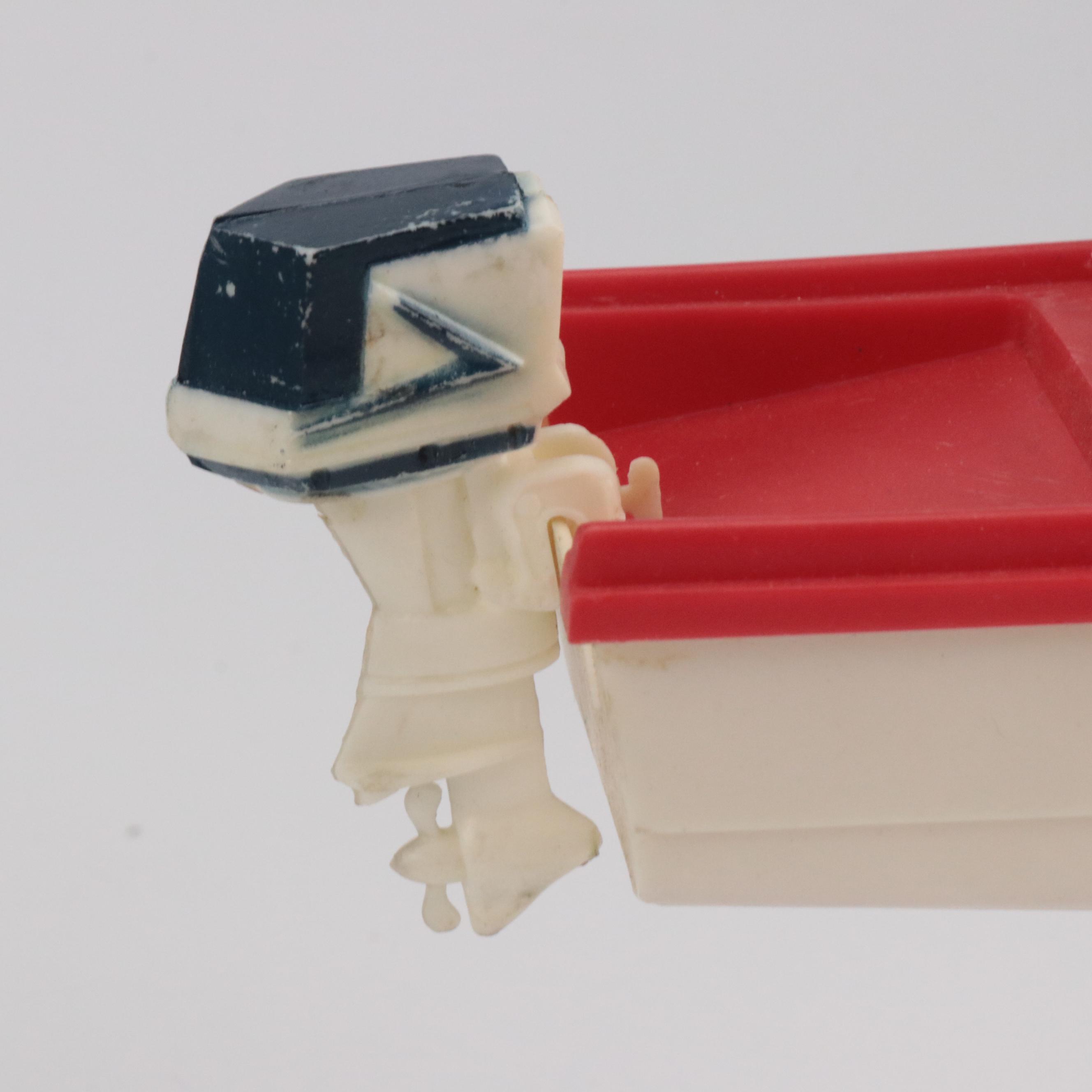 Buddy L "Self Loading Boat Hauler" Pressed Steel Toy Truck, Mid-20th Century