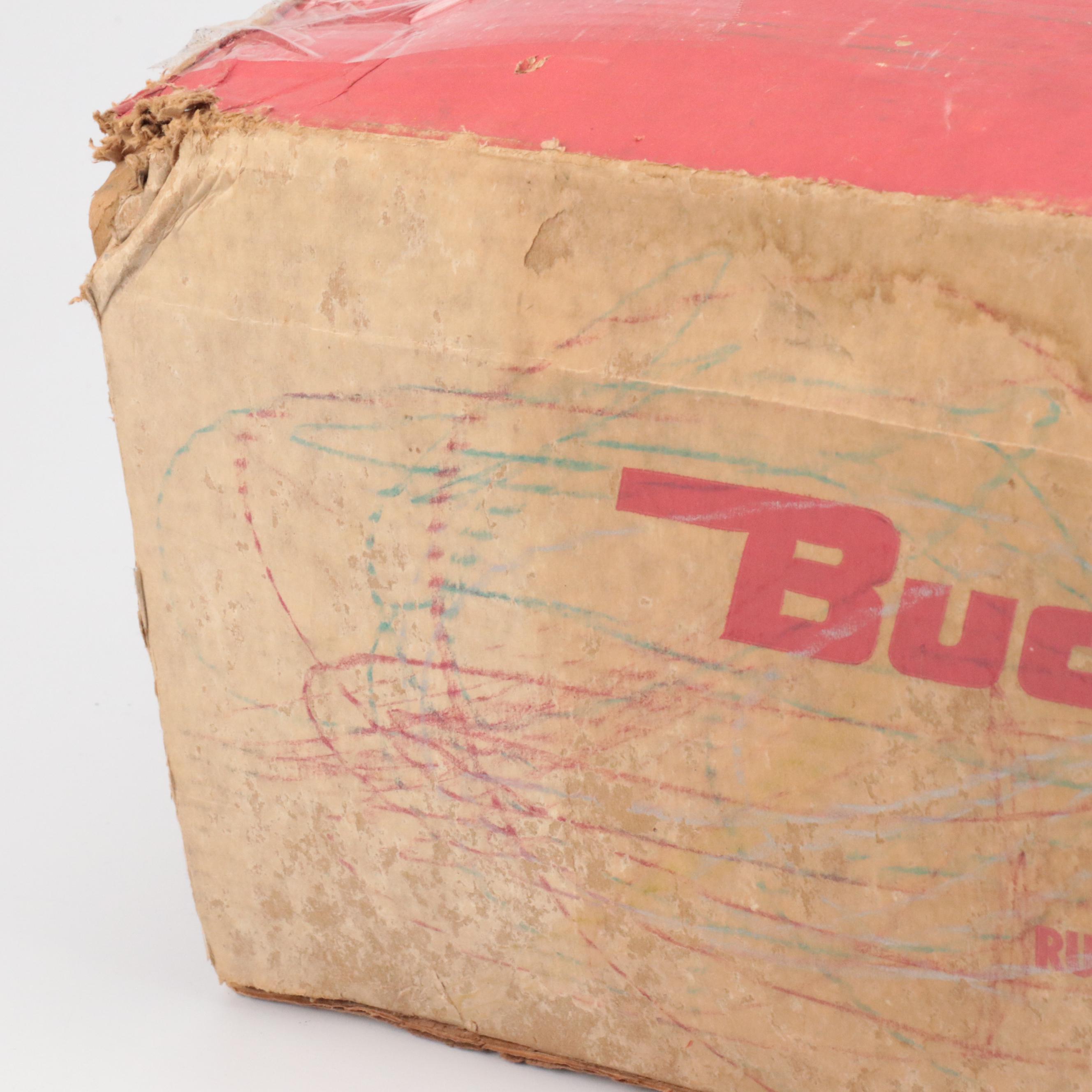 Buddy L "Self Loading Boat Hauler" Pressed Steel Toy Truck, Mid-20th Century