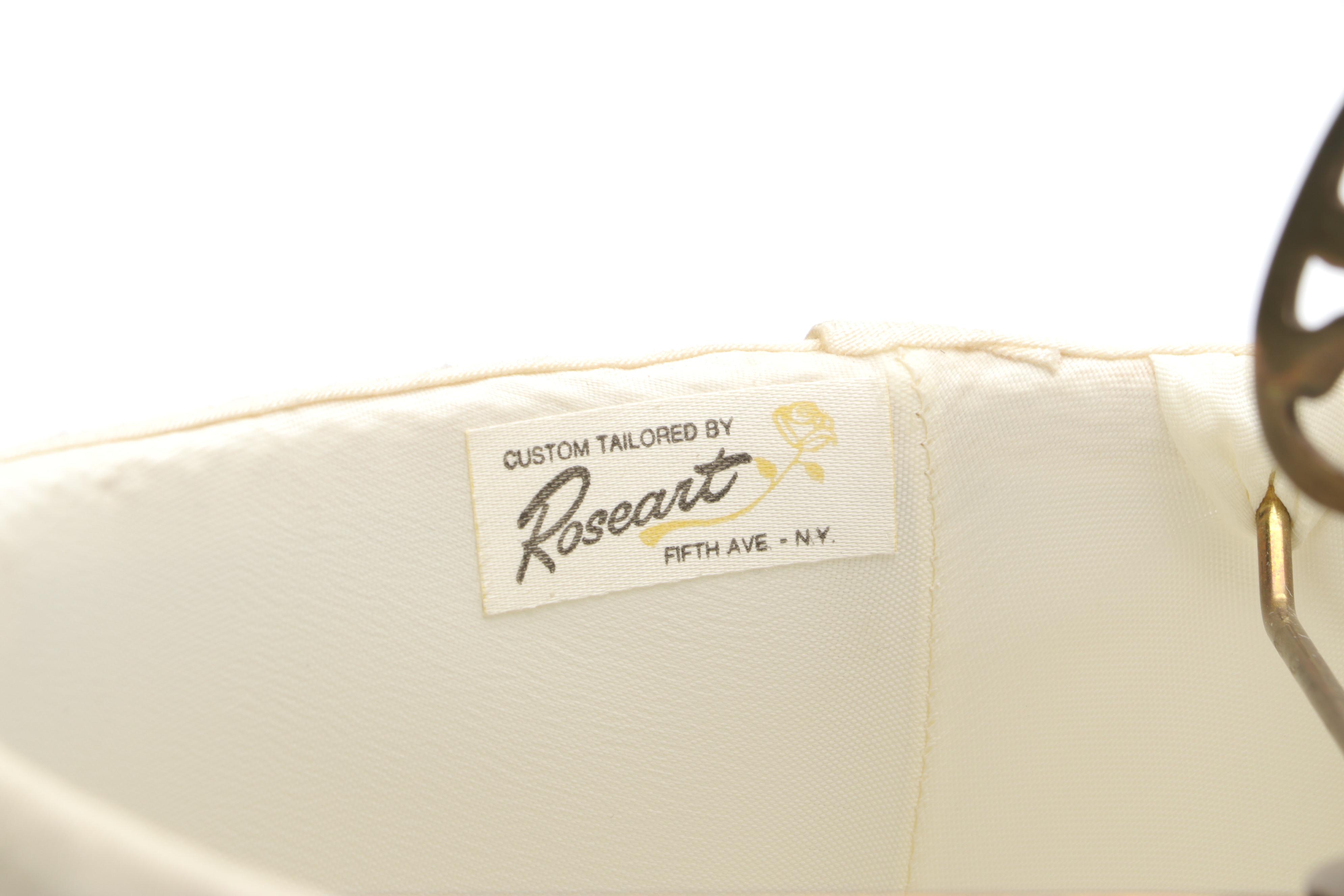 Embossed Brass Lamp with Peony Panel Motif and Square Trunk