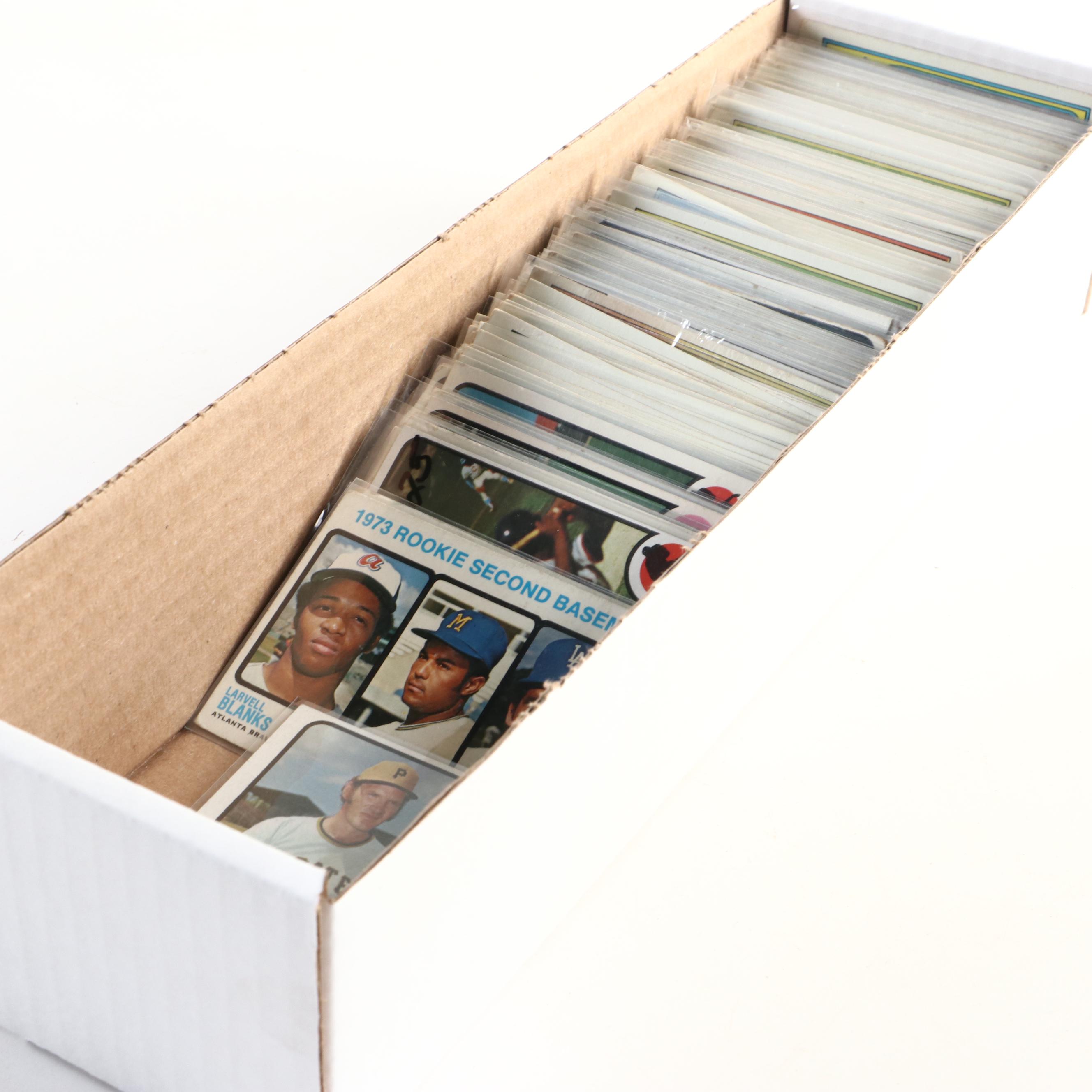 1972–1973 Topps Baseball Cards Featuring Mike Schmidt Rookie and More