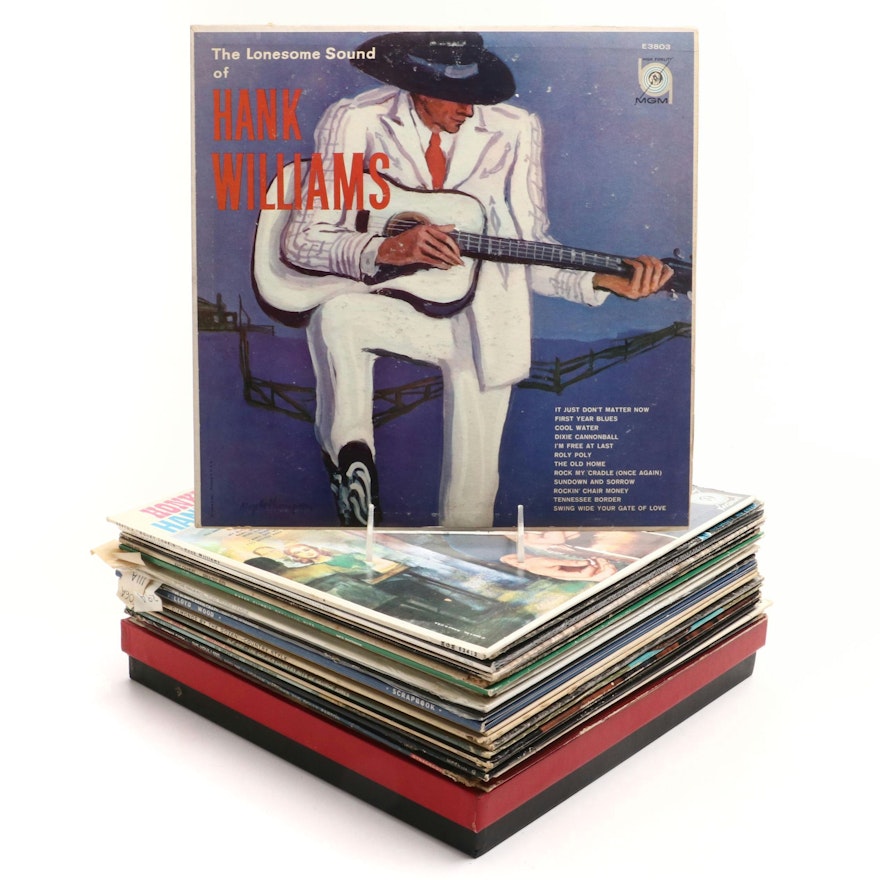 Hank Williams, Linda Ronstadt, Kenny Rogers, and More Vinyl Albums