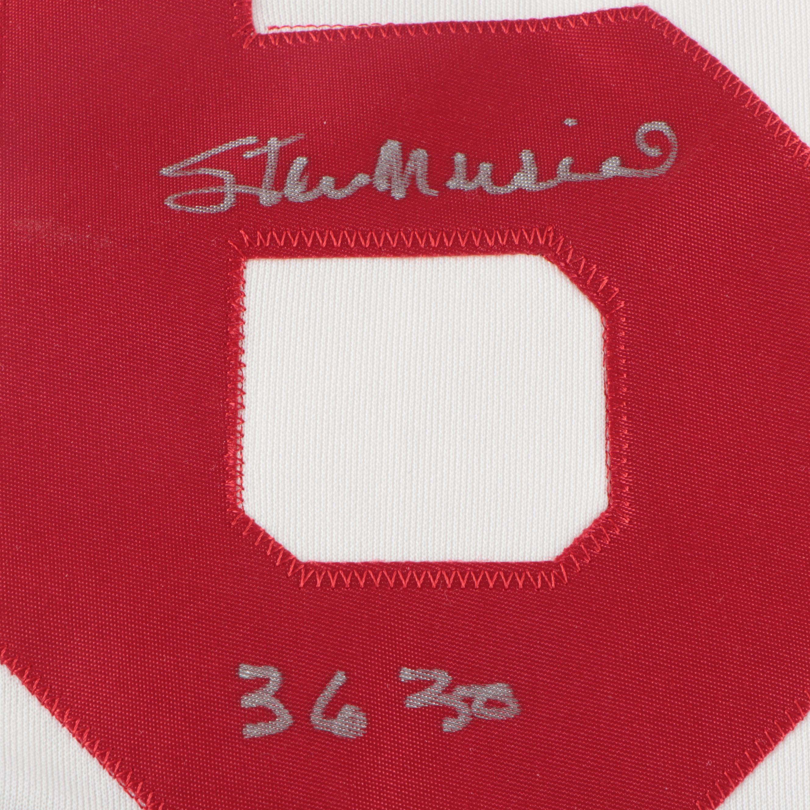 Stan Musial Signed St. Louis Cardinals Majestic Baseball Jersey