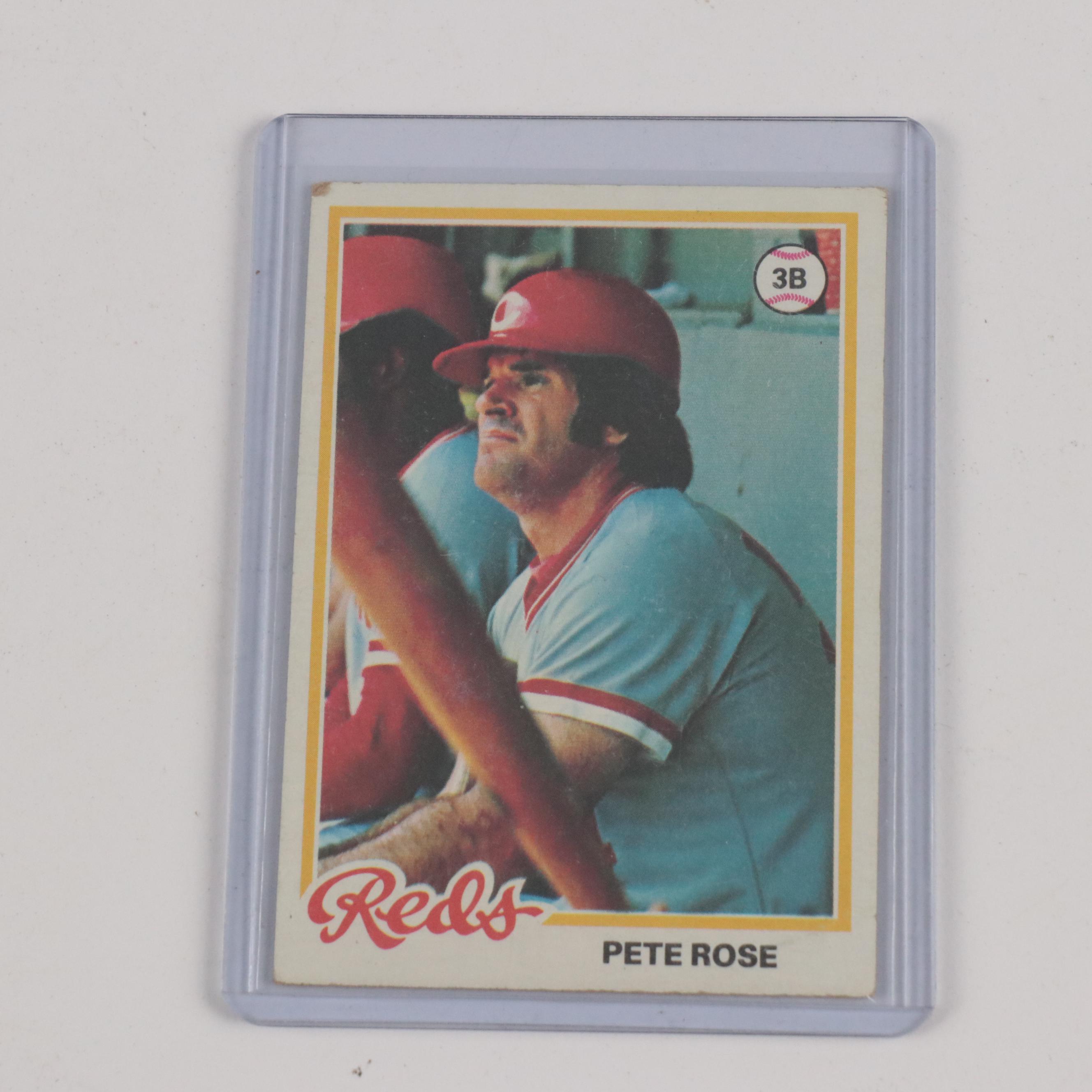 Topps Baseball Cards Featuring Hank Aaron, Reggie Jackson, and More, 1960s–1970s