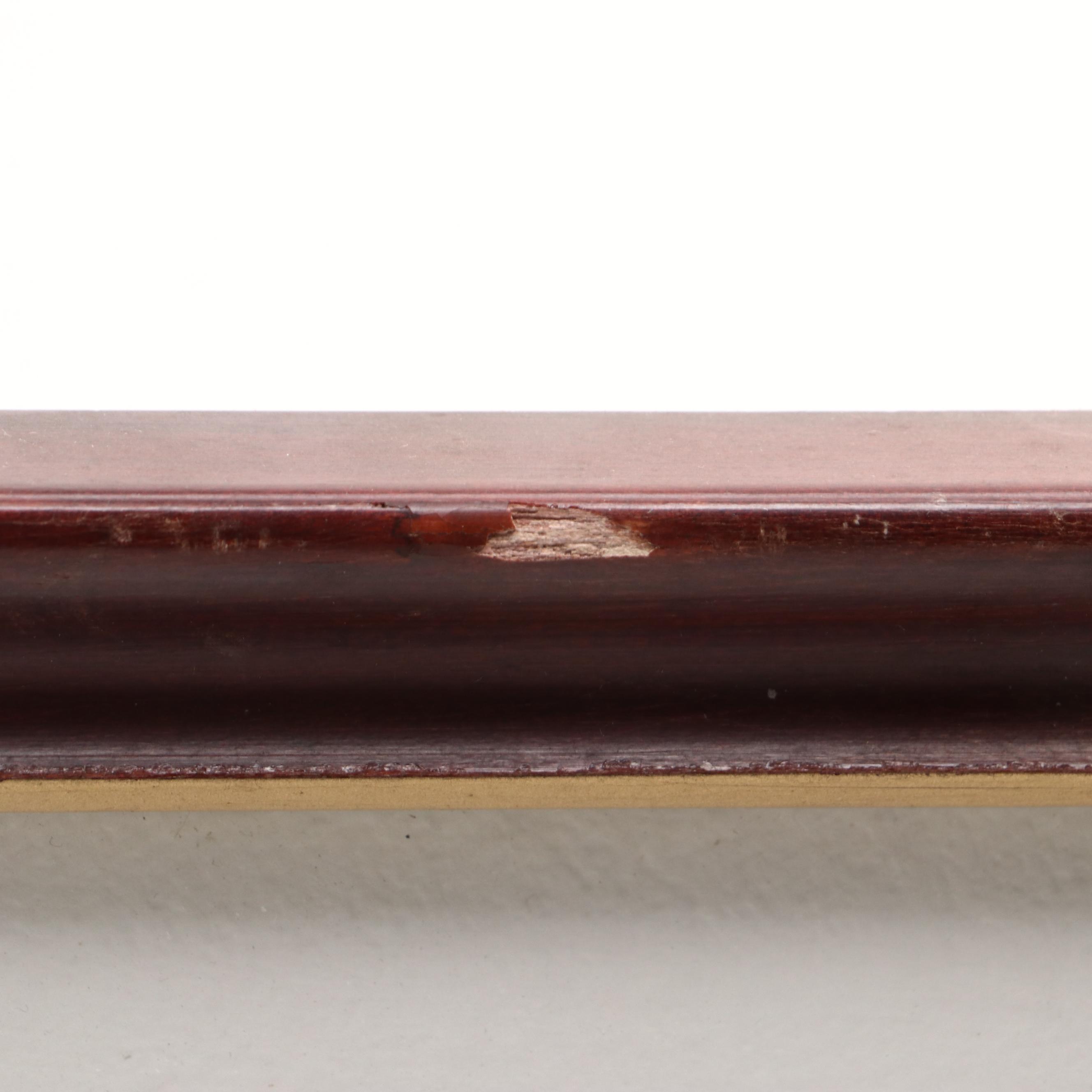 1983 Baseball Hall Of Fame Print Featuring "Happy" Chandler, Sandy Koufax, More