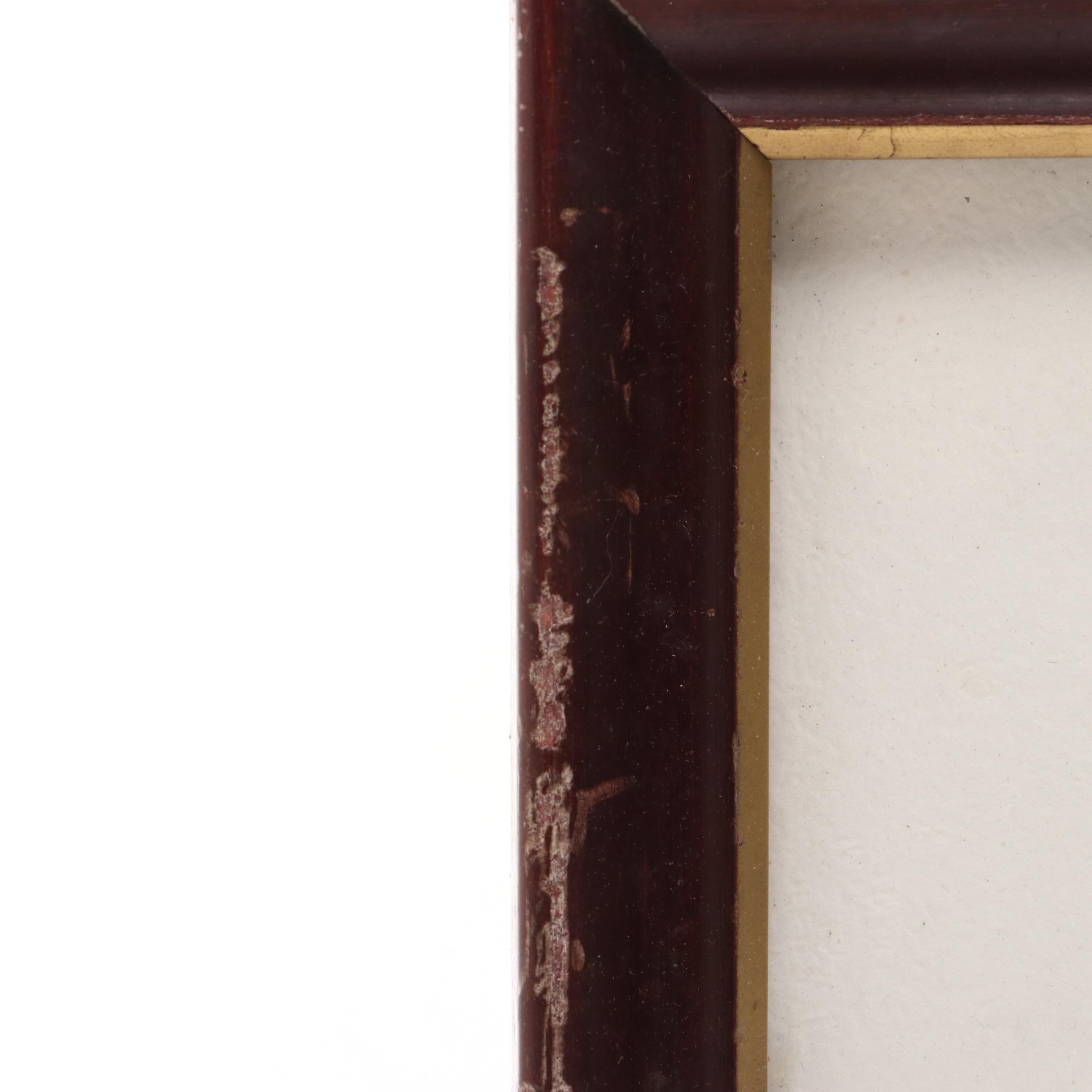 1983 Baseball Hall Of Fame Print Featuring "Happy" Chandler, Sandy Koufax, More