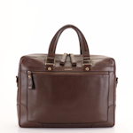 Burberry Business Case in Brown Leather