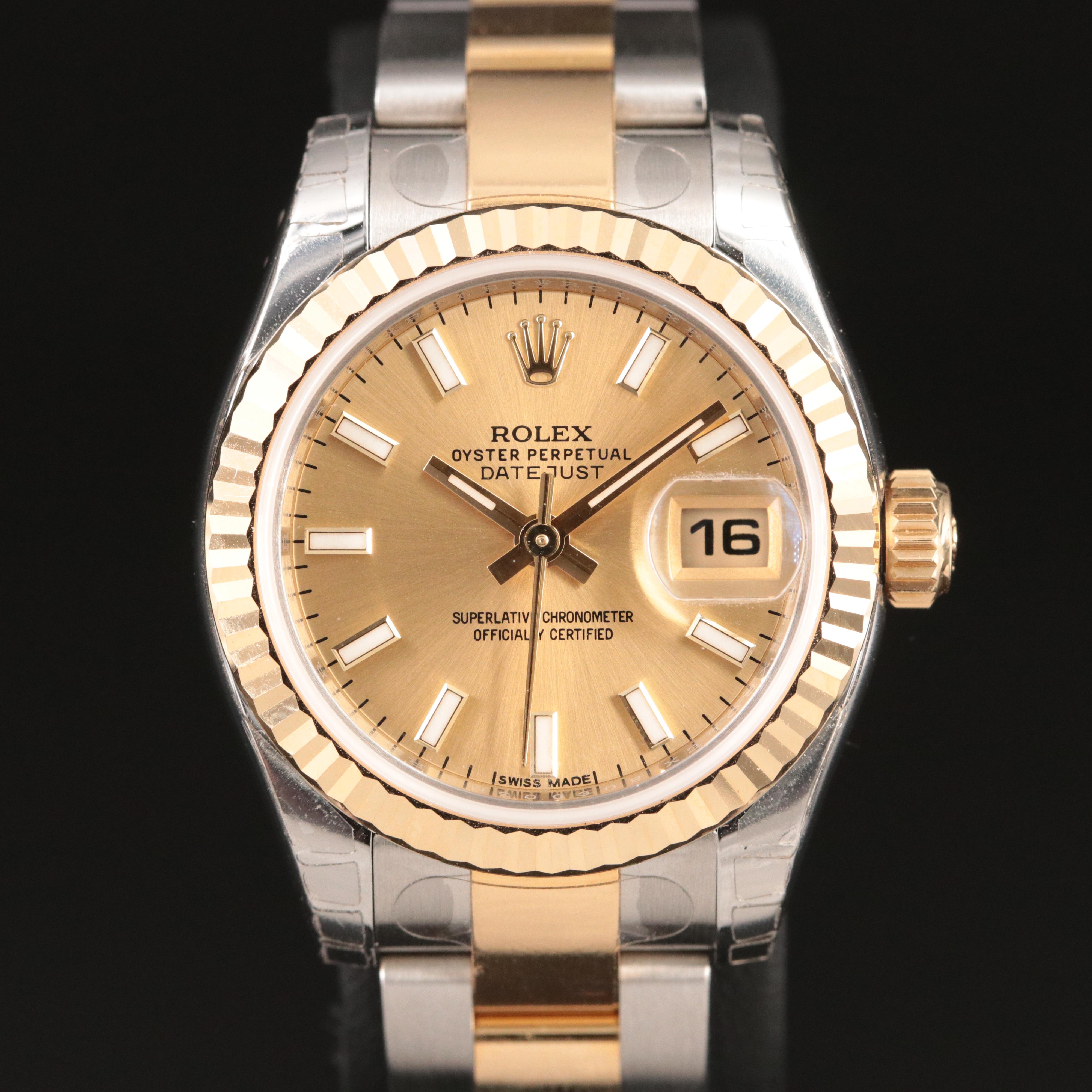 Rolex Datejust 26MM Two-Tone Automatic Watch