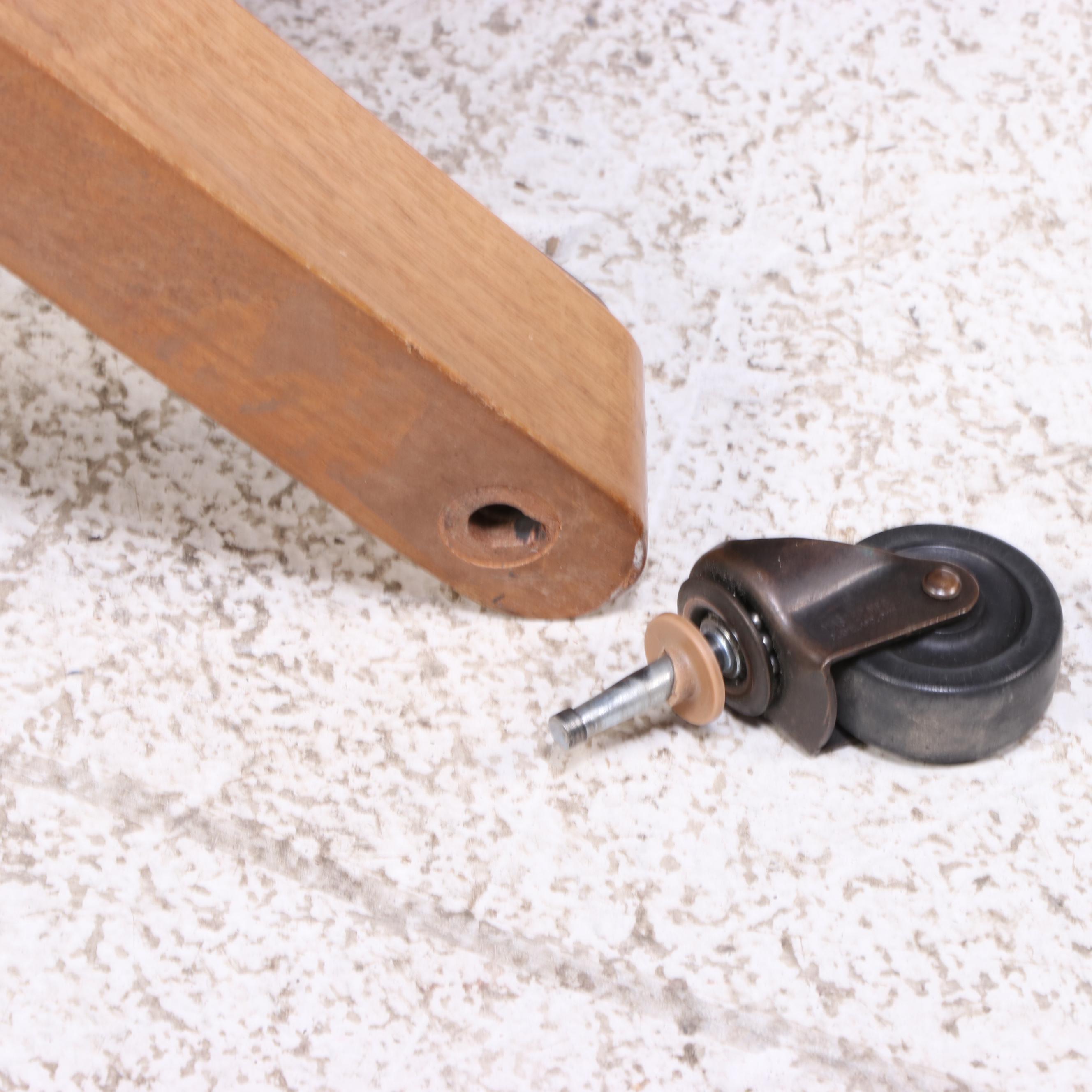 Chippendale Style Walnut Executive's Desk Plus Leather Desk Chair, Incl. Jofco