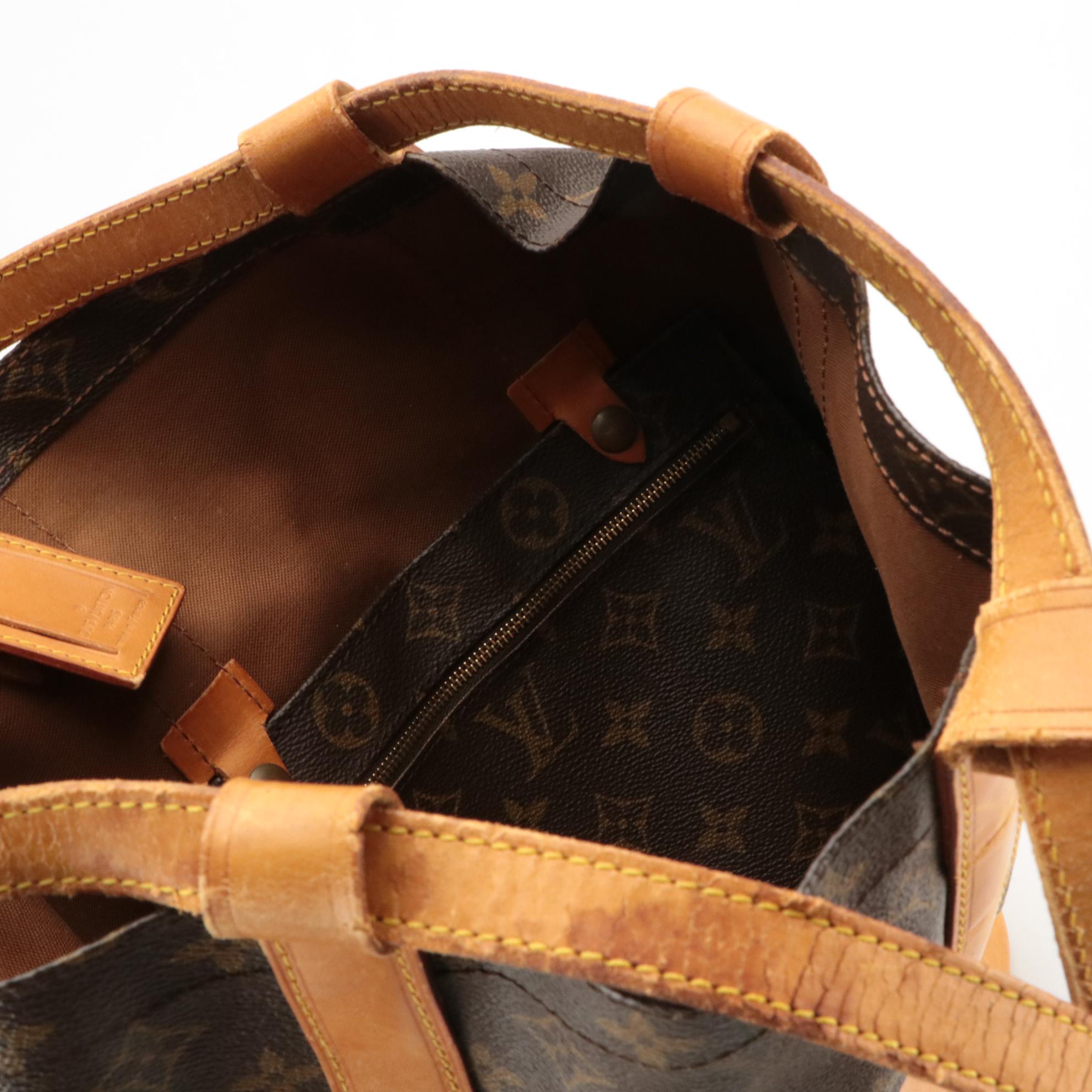 Louis Vuitton Randonnée GM Backpack Bag in Monogram Canvas with Pouch