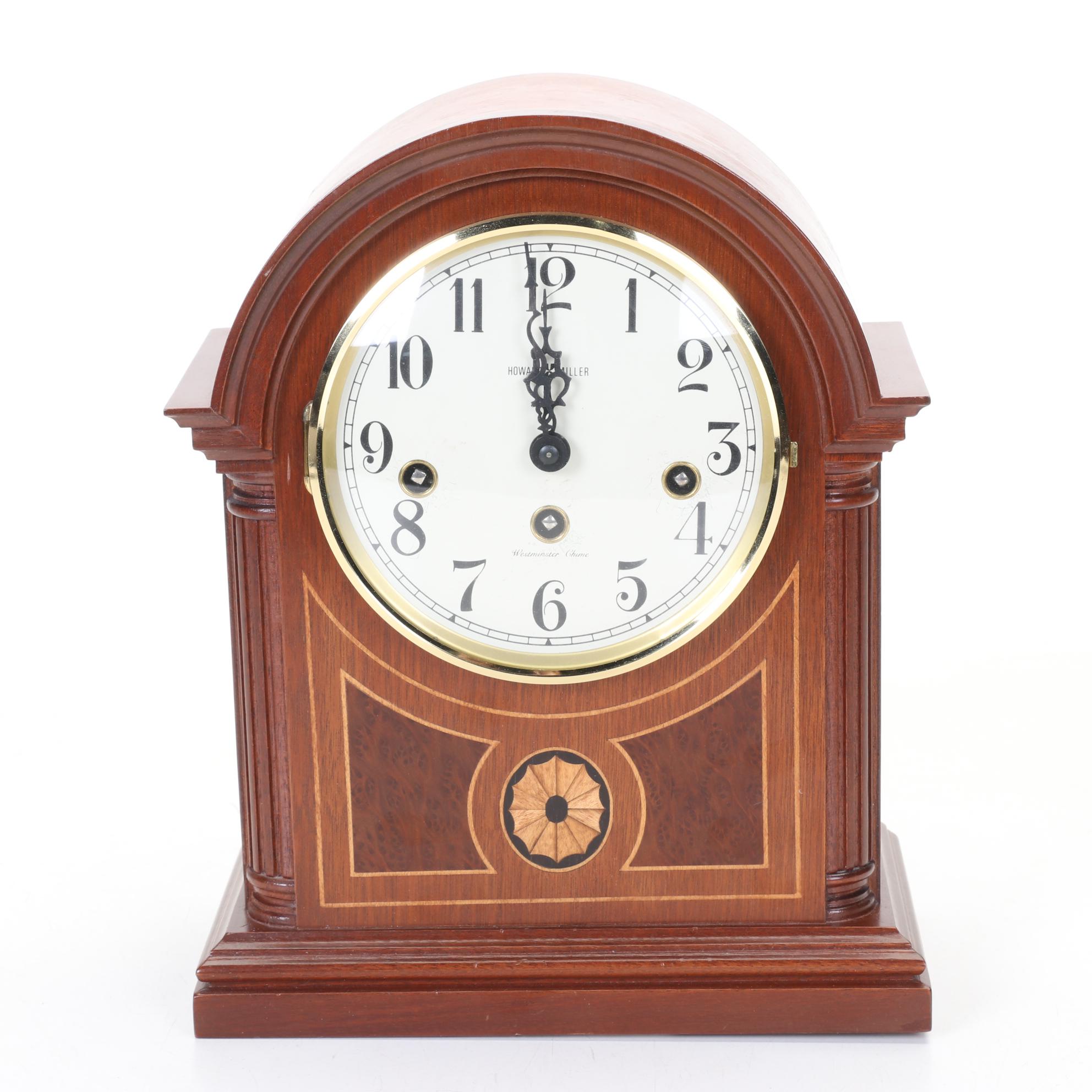 Howard Miller Two Jewels Mantel Clock, 1989