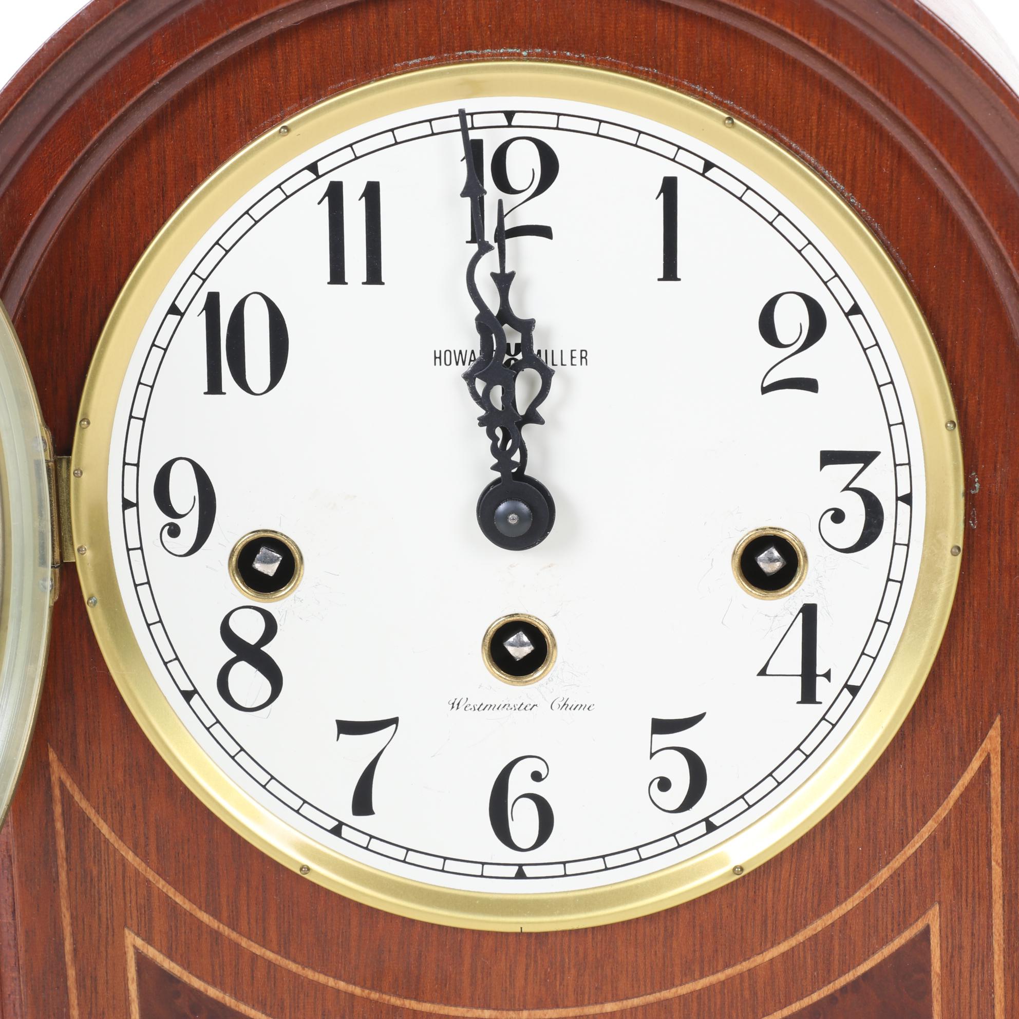 Howard Miller Two Jewels Mantel Clock, 1989