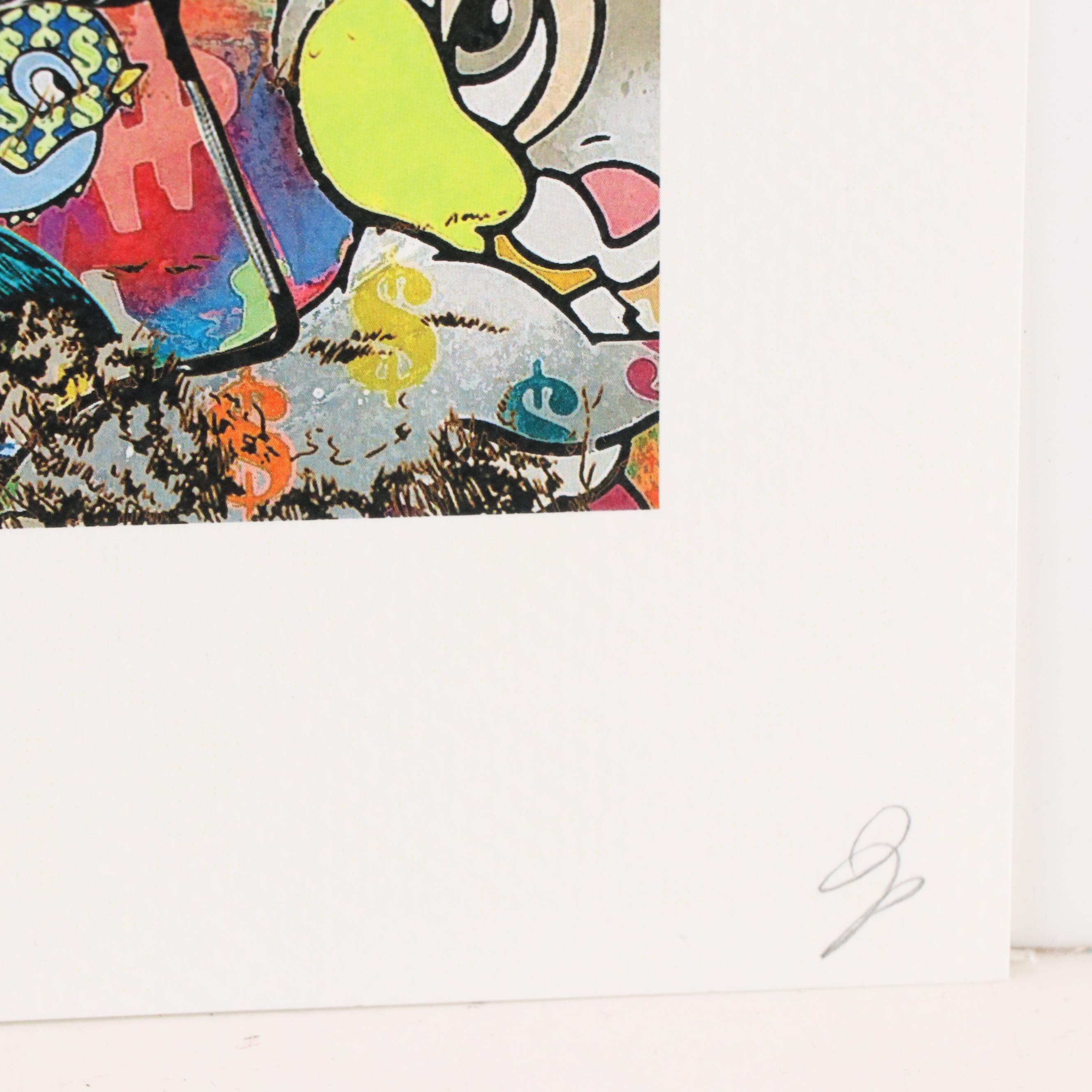 Death NYC Pop Art Graphic Print of Walter White Breaking Bad x Thumper