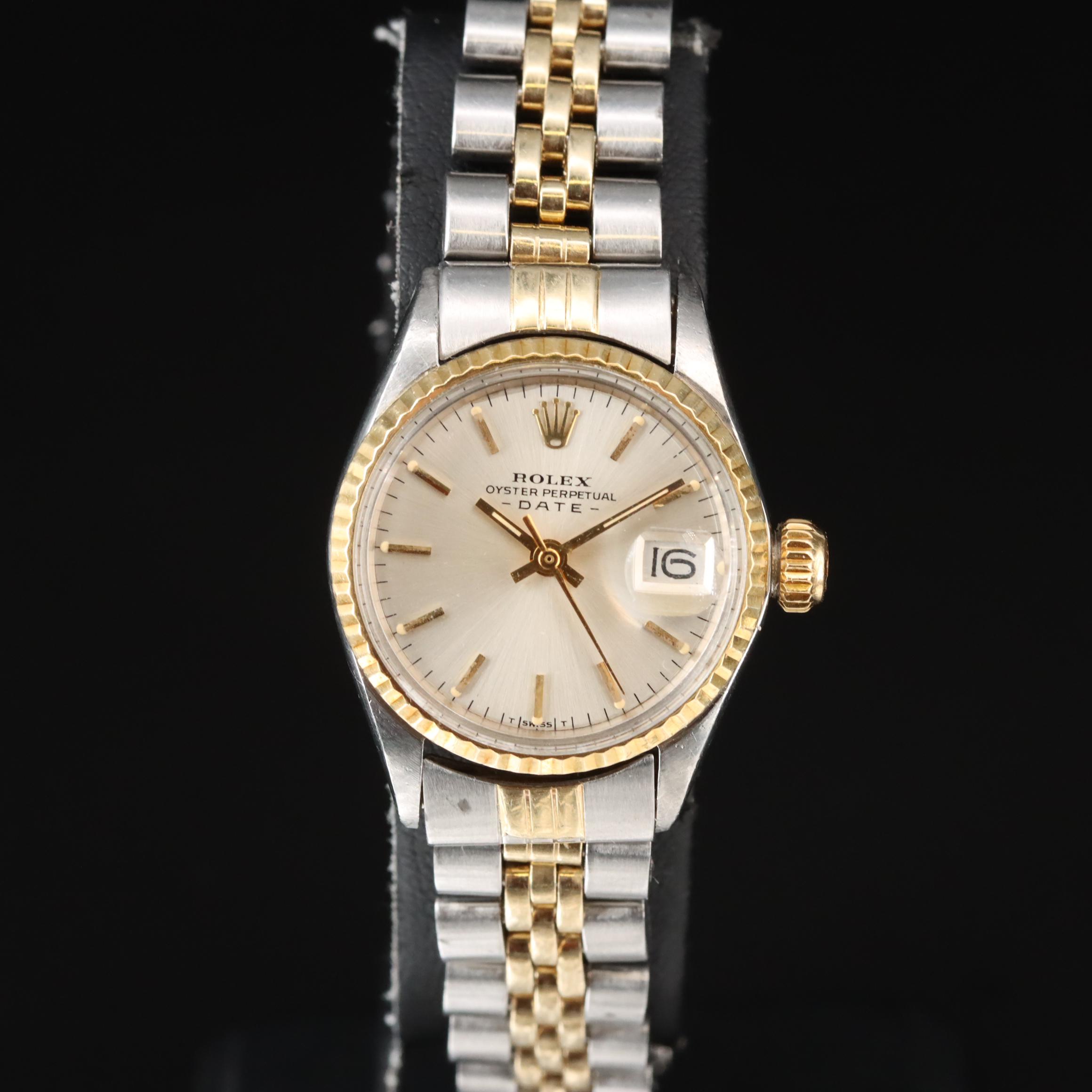 1969 Rolex Oyster Perpetual Date Two-Tone Watch
