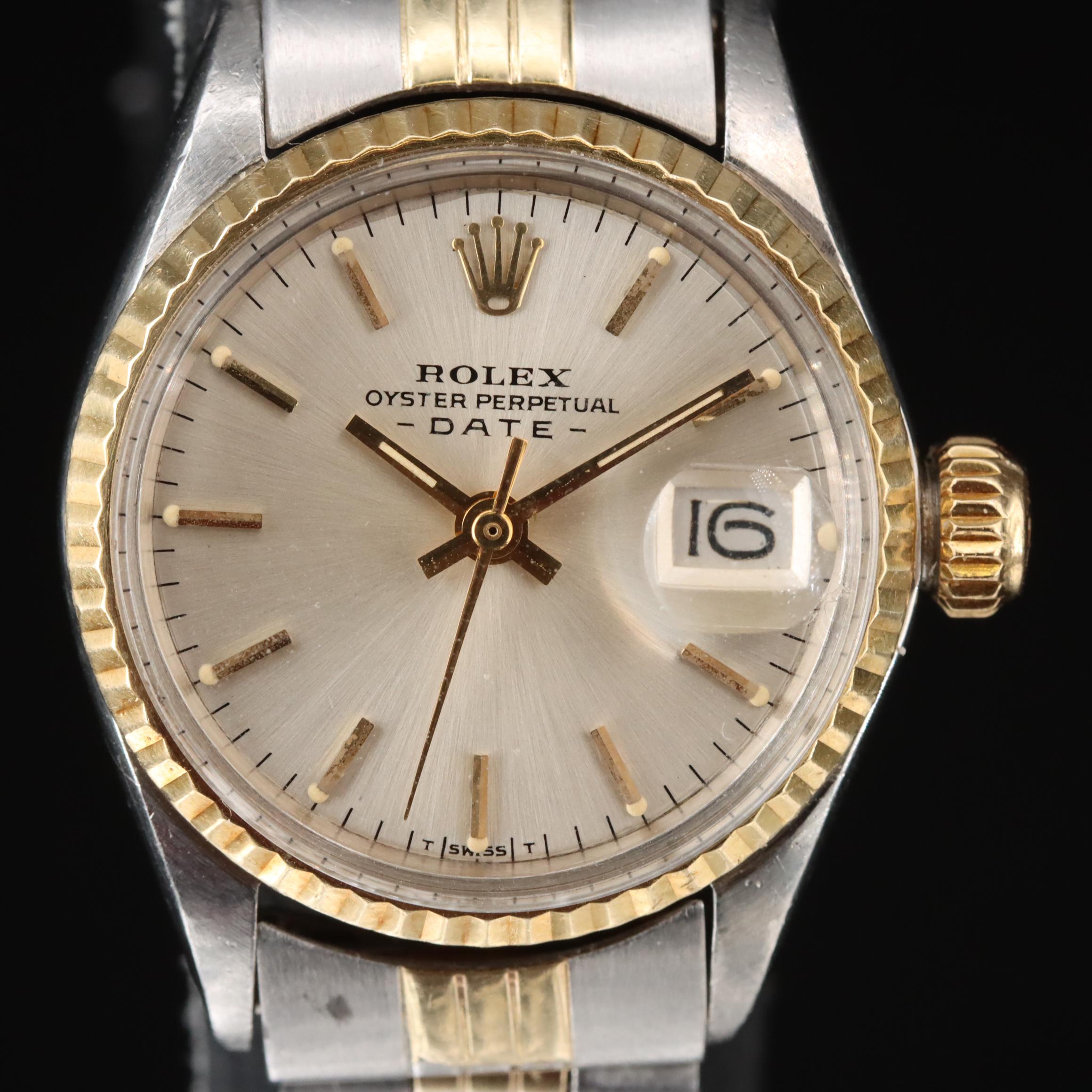 1969 Rolex Oyster Perpetual Date Two-Tone Watch