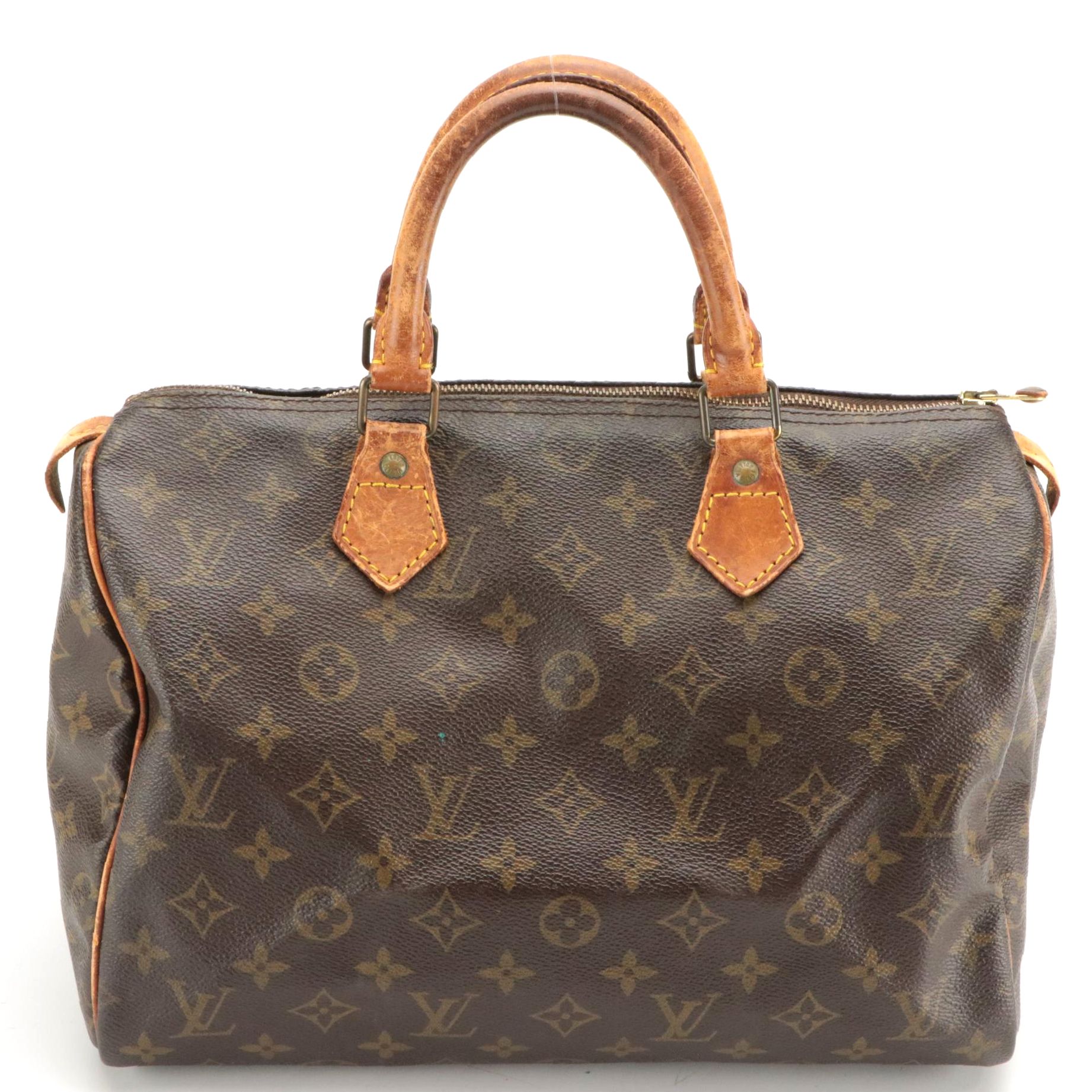 Louis Vuitton Speedy 30 in Monogram Canvas and Vachetta Leather