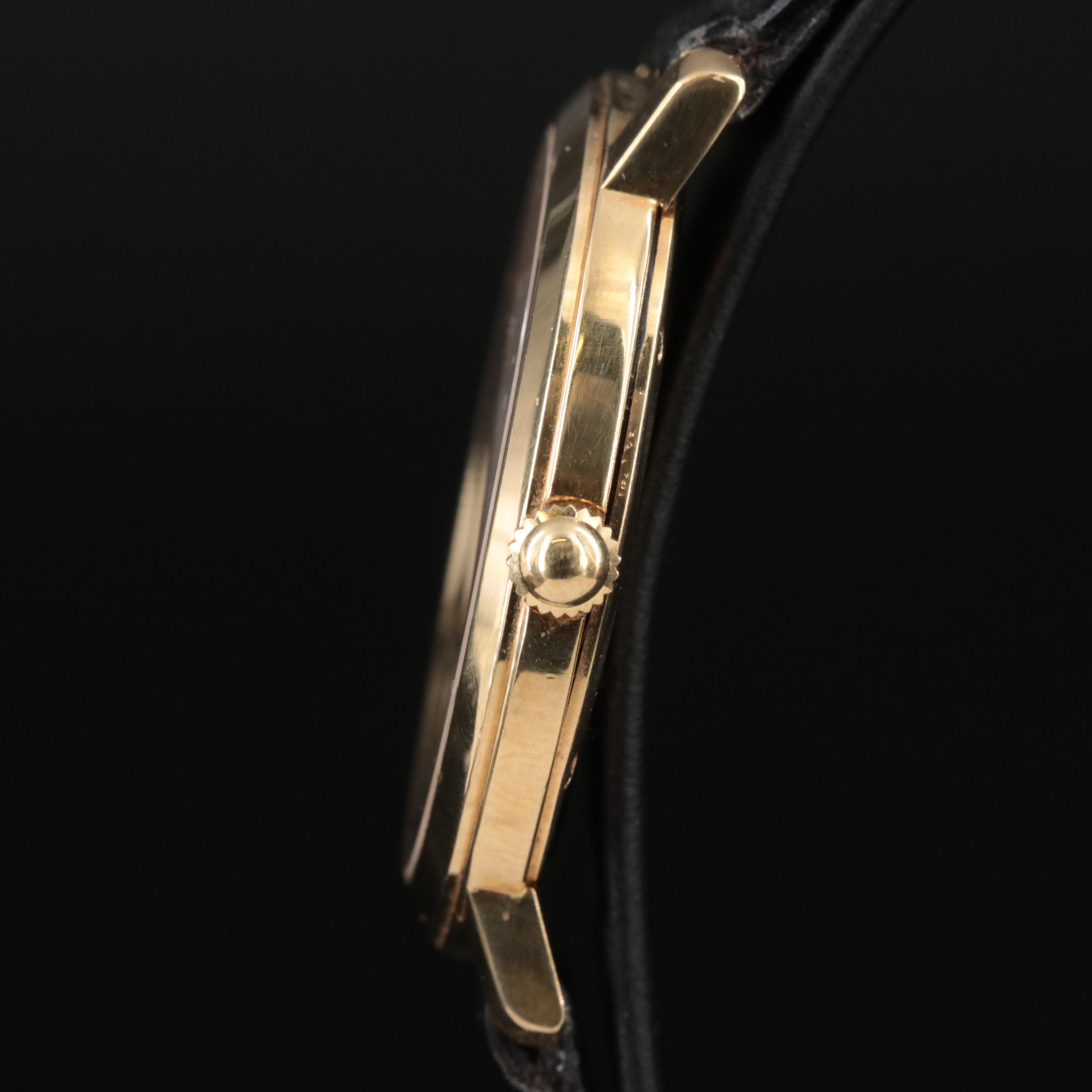 IWC Portofino 18K Gold 34MM Manual Wind Watch