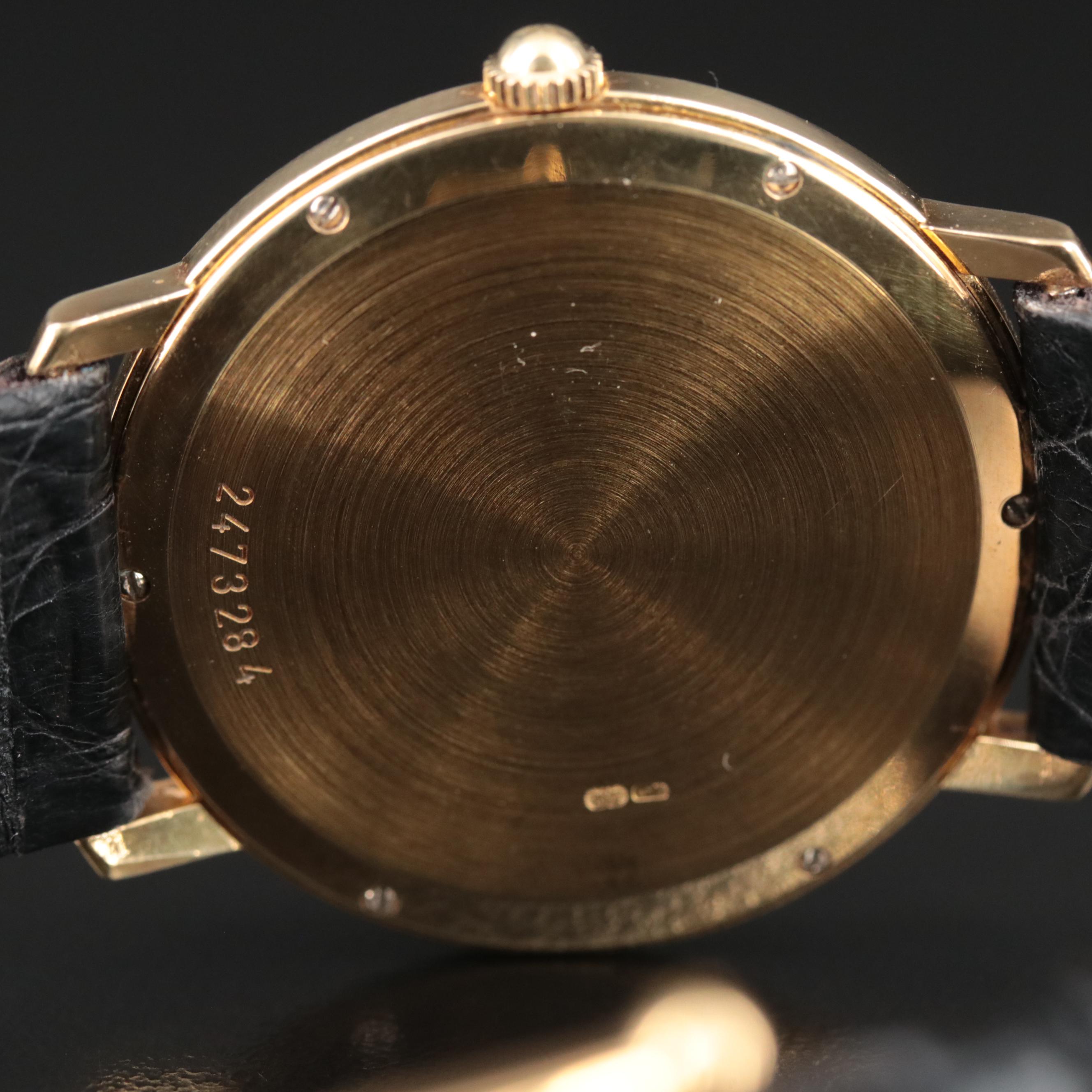 IWC Portofino 18K Gold 34MM Manual Wind Watch