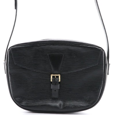 Louis Vuitton Jeune Fille Crossbody Bag in Black Epi Leather