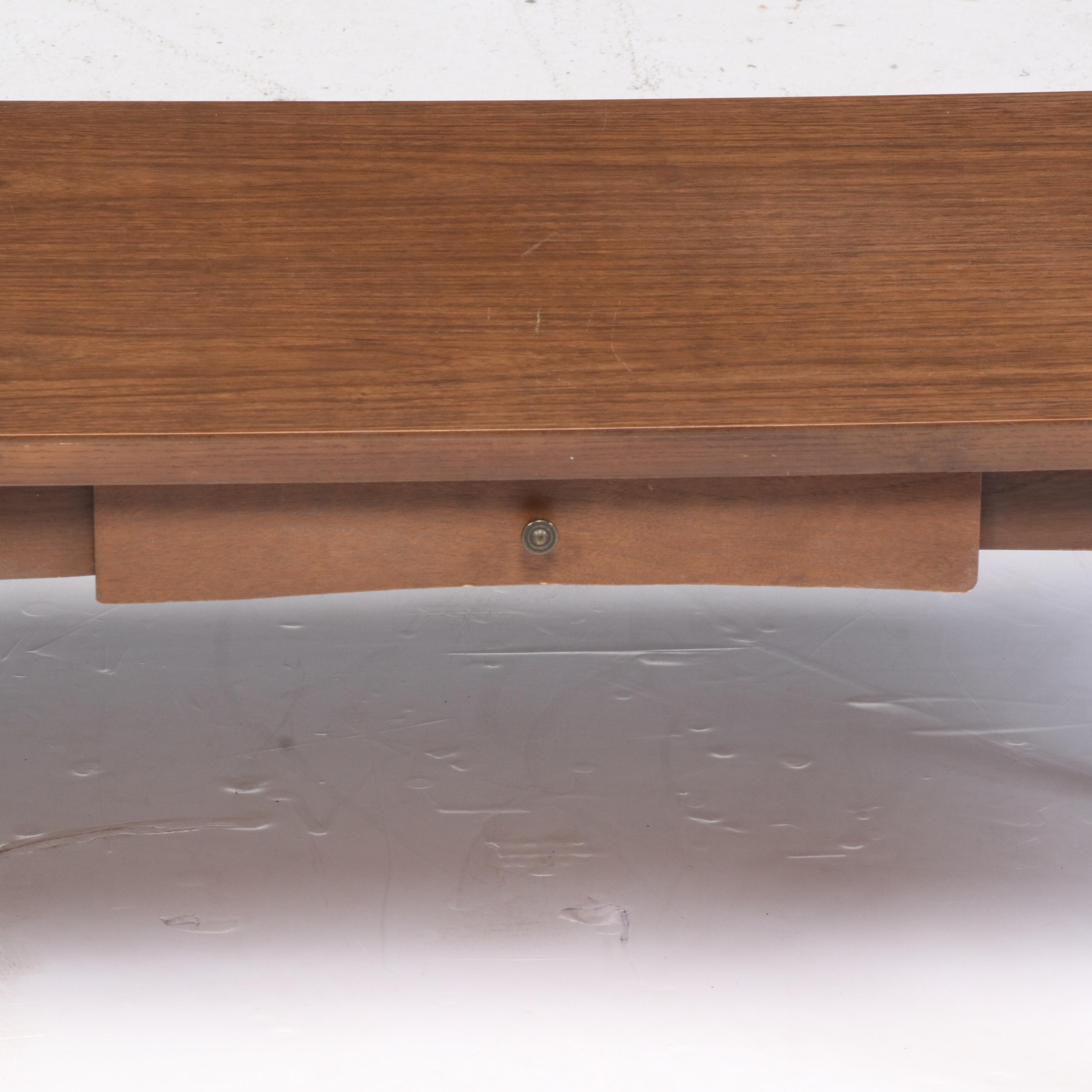 Mid Century Modern Laminate Top Side Table Plus Coffee Table, Incl. Lane