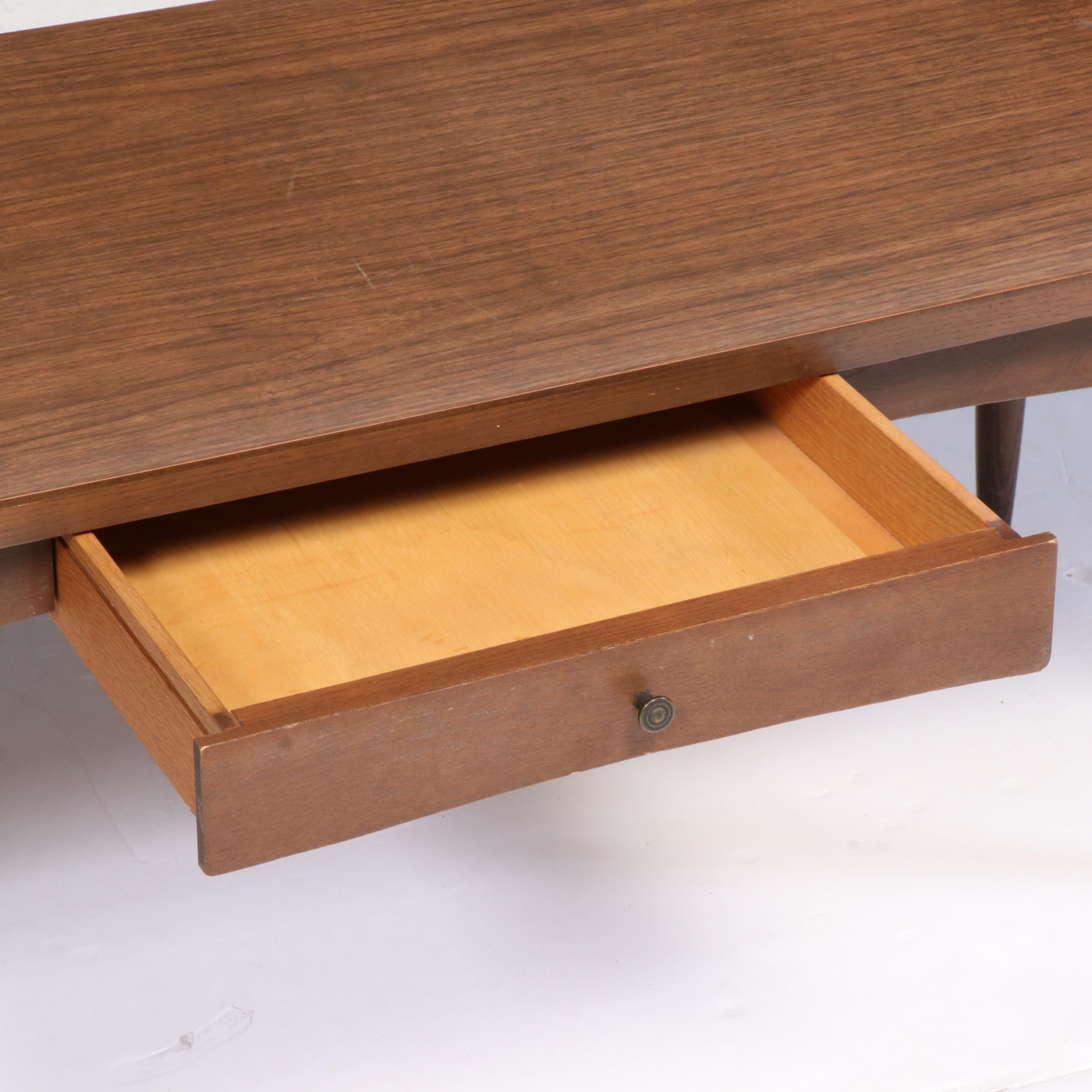 Mid Century Modern Laminate Top Side Table Plus Coffee Table, Incl. Lane