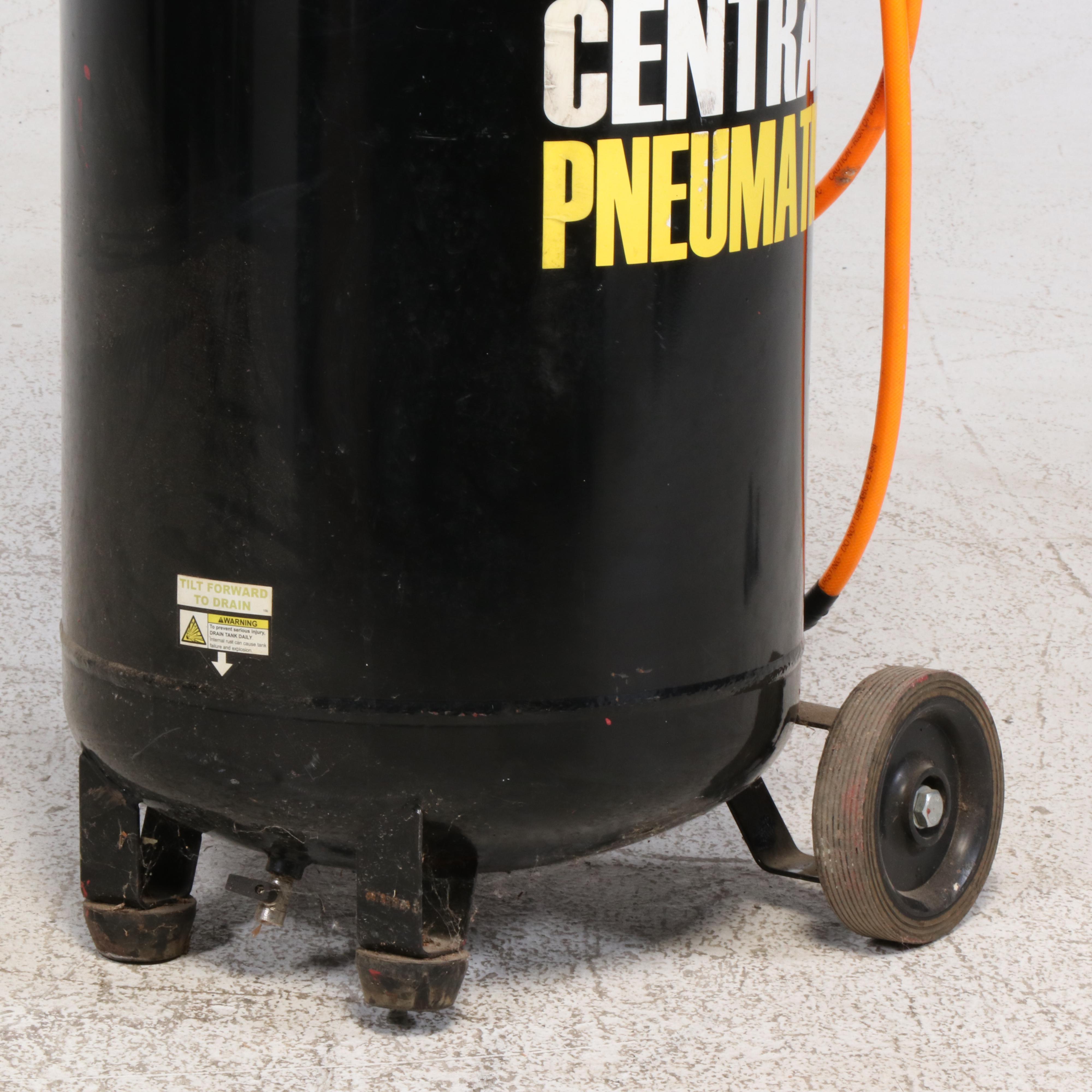 Central Pneumatic 125 PSI, 2.5 Horsepower Air Compressor