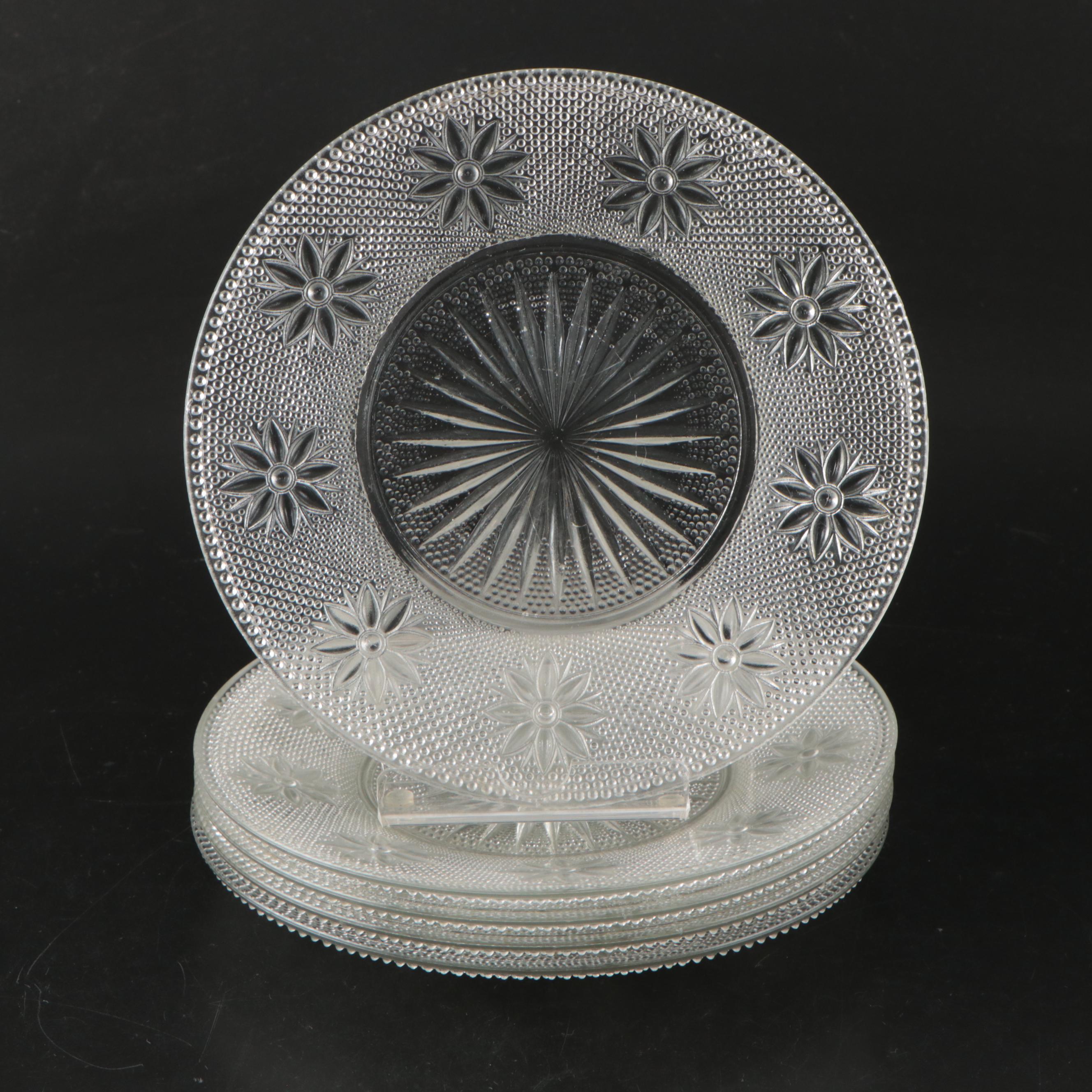 Indiana Glass "Laurel" Handled Bowl with More Glass Serveware