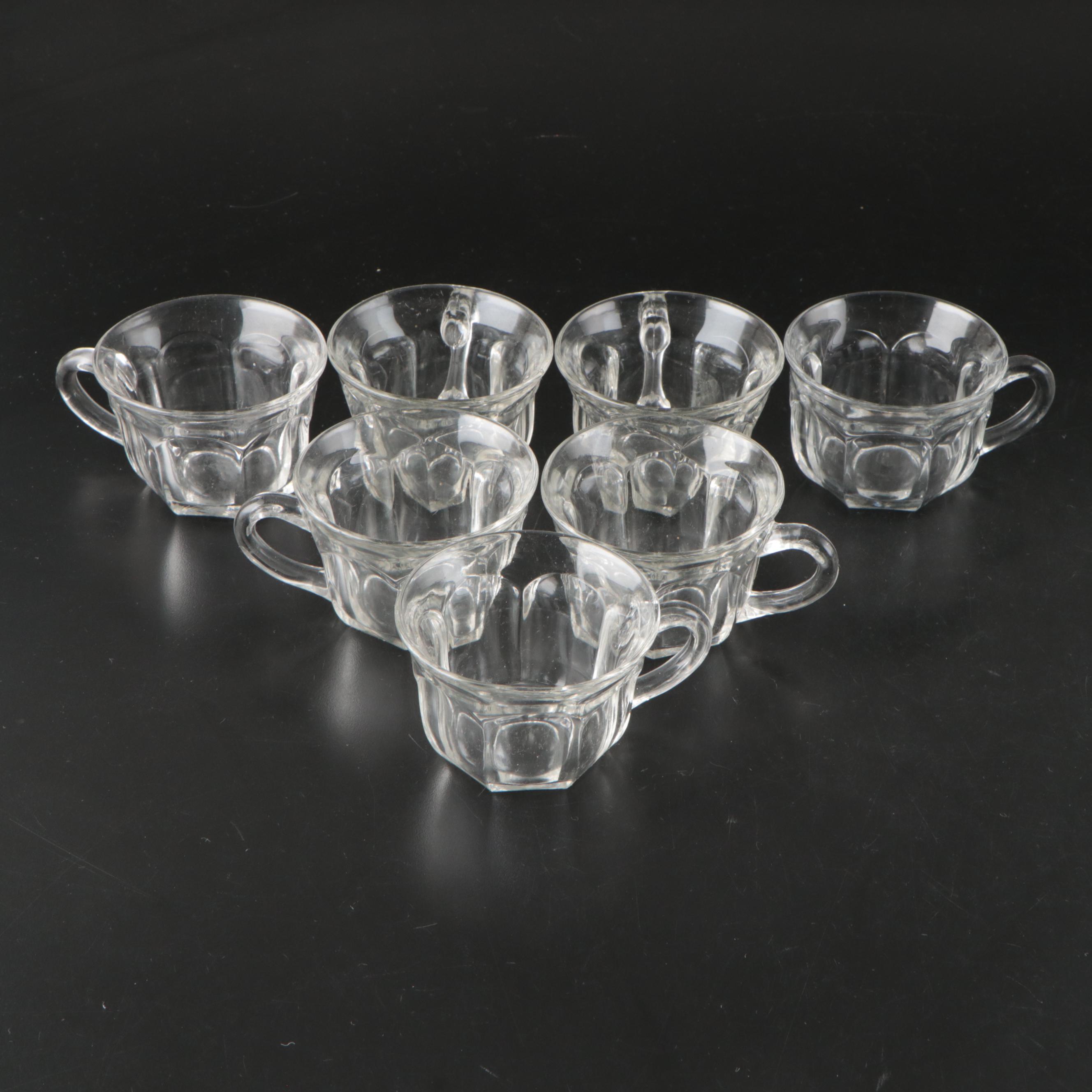 Indiana Glass "Laurel" Handled Bowl with More Glass Serveware