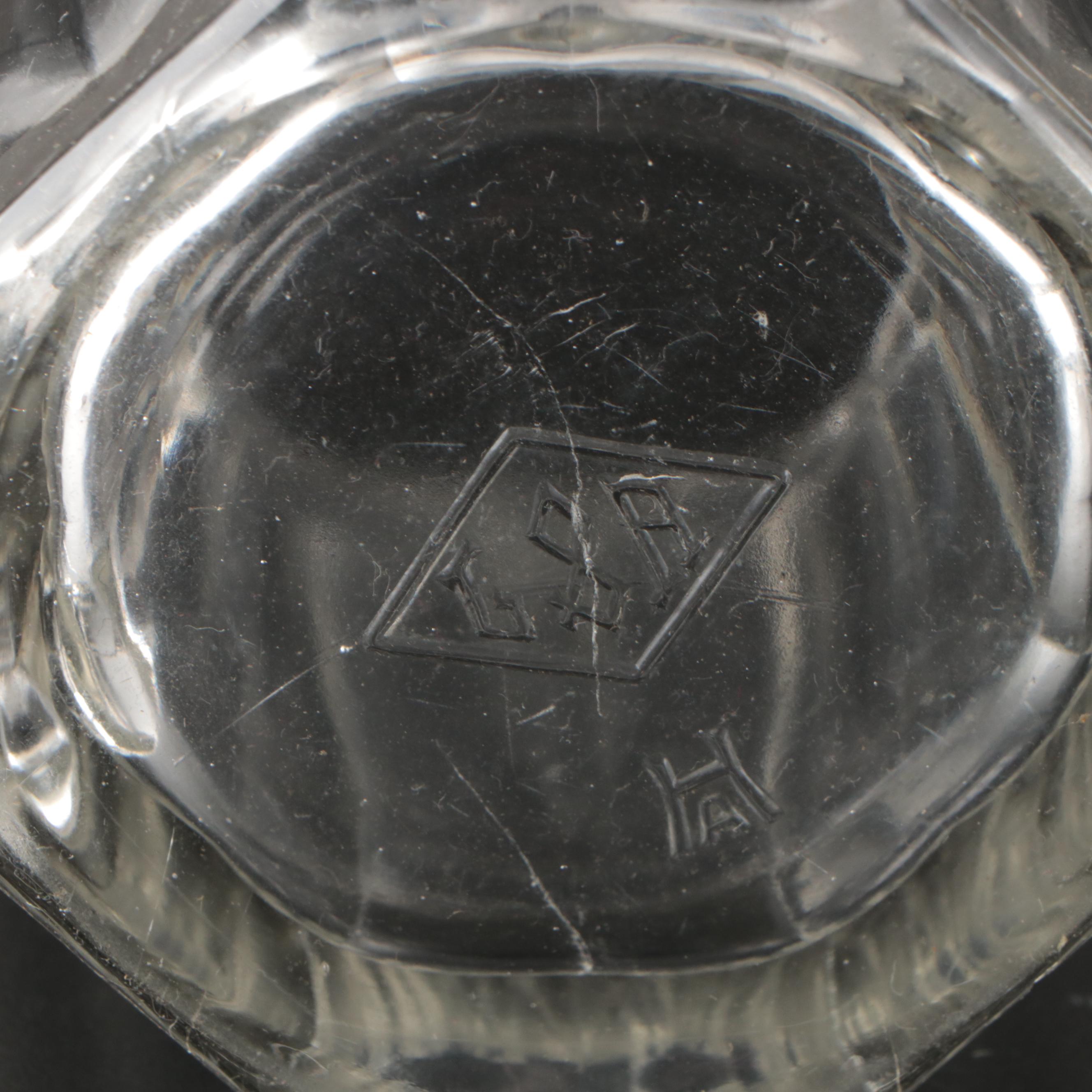 Indiana Glass "Laurel" Handled Bowl with More Glass Serveware