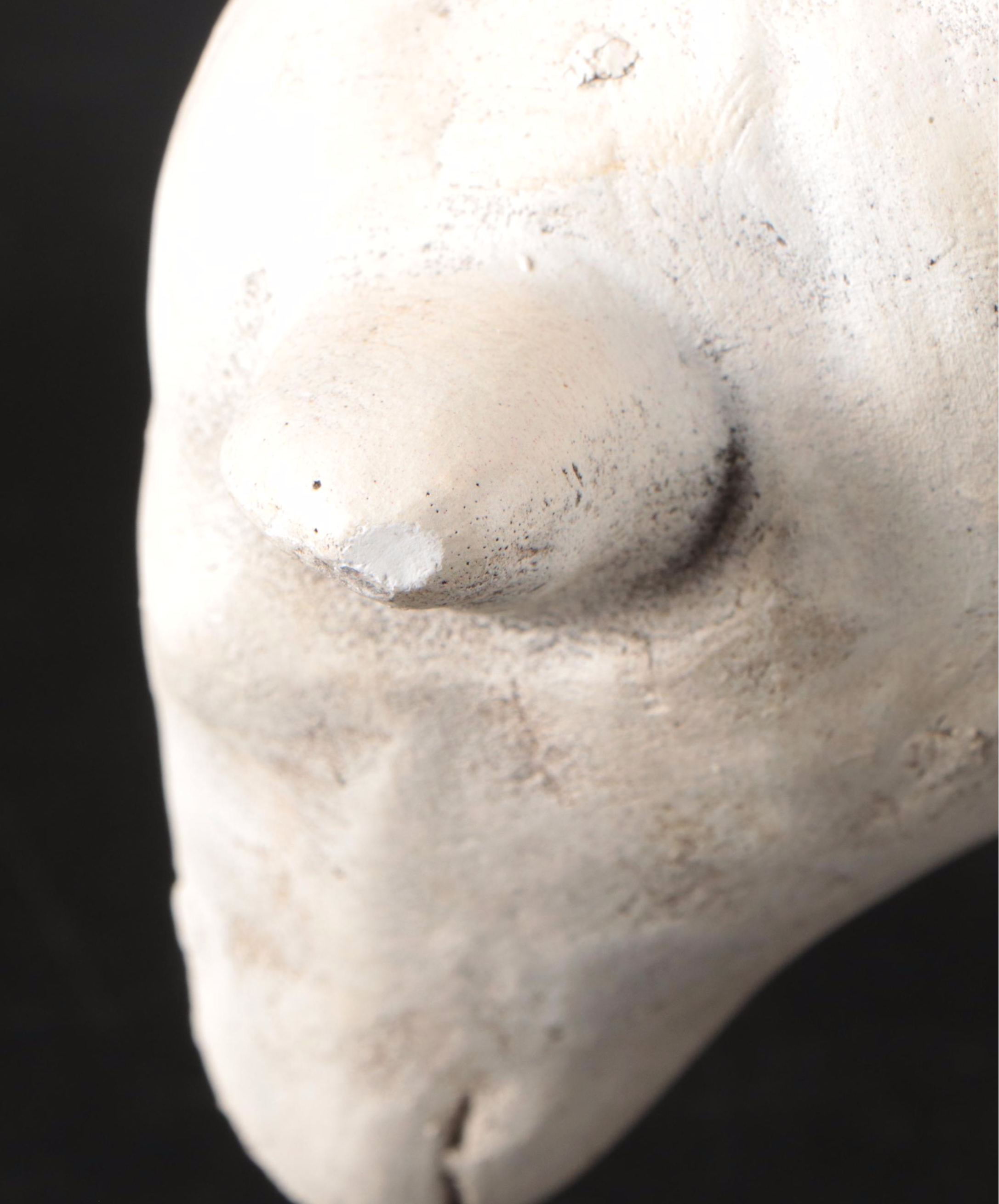 Cast Plaster Sheep Figurine