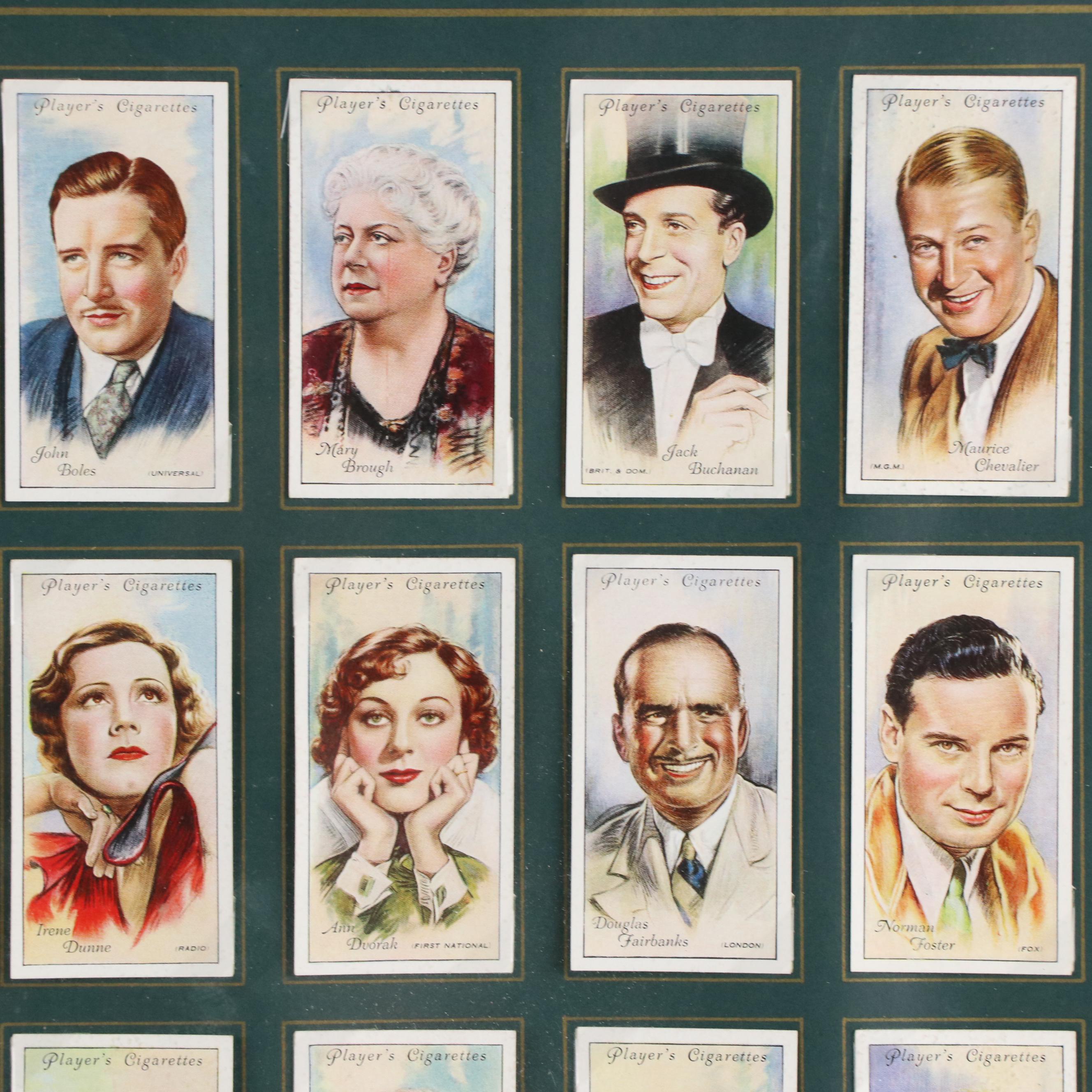 Player's Cigarette Cards of Film Stars, 1934