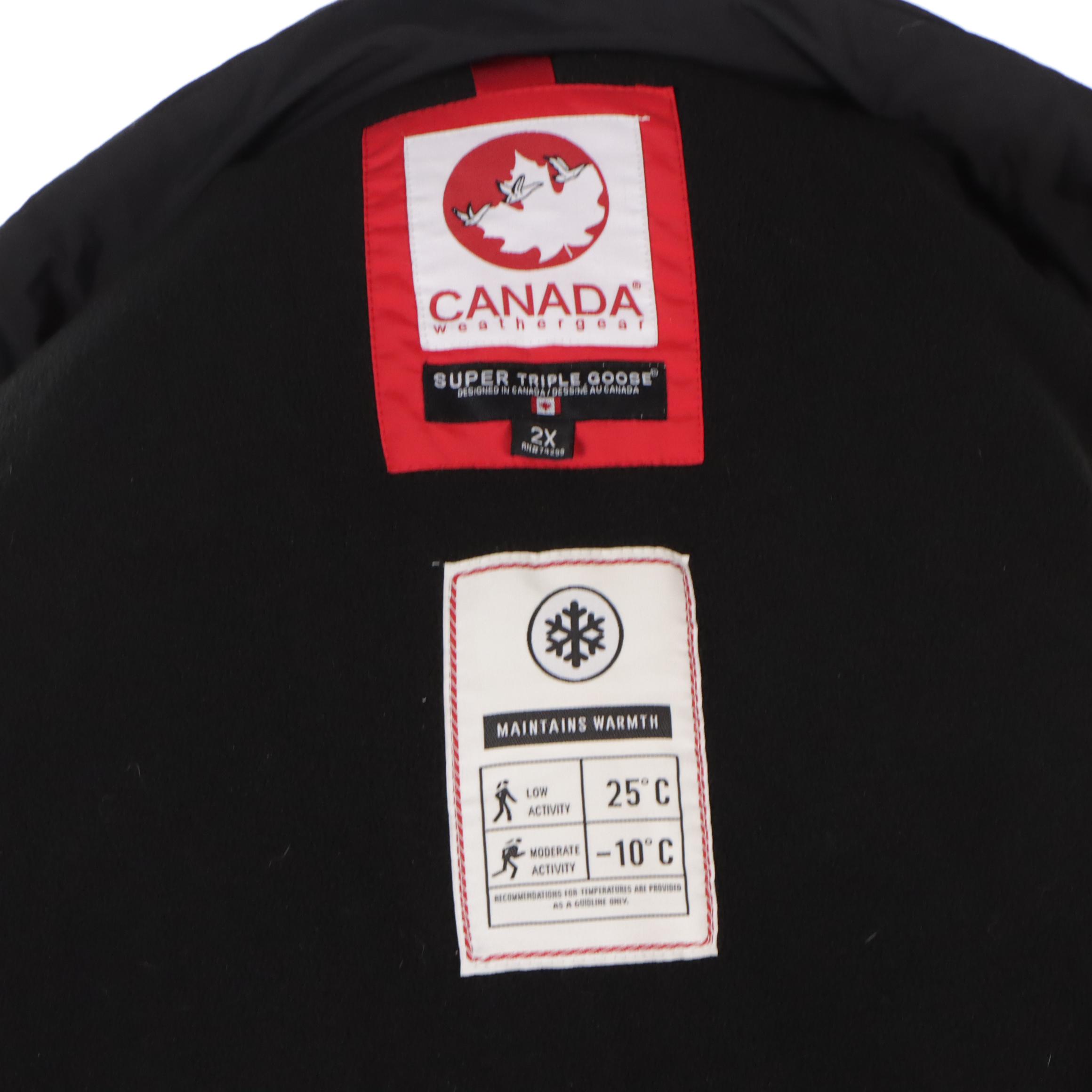 Canada Goose Weather Gear Super Triple Goose Parka