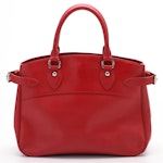 Louis Vuitton Passy Handbag in Castilian Red Epi Leather