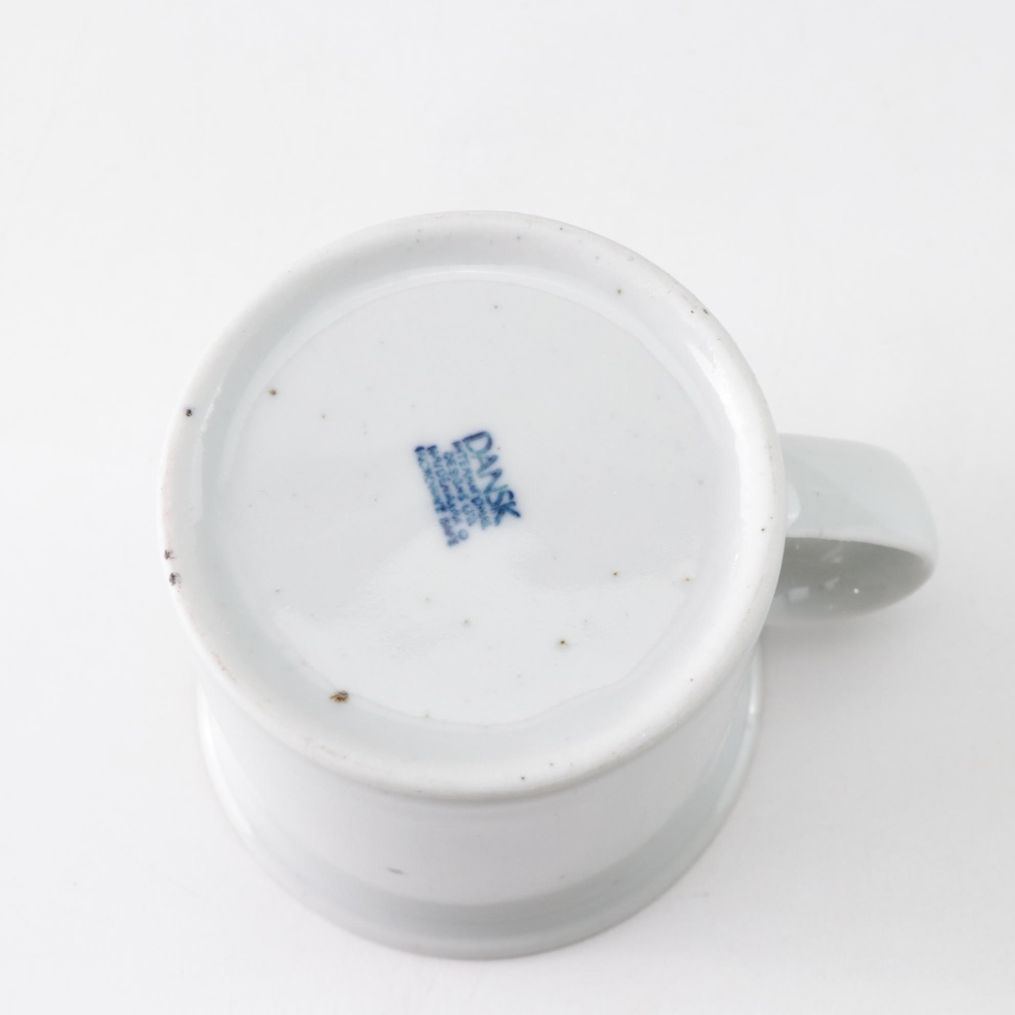 Dansk "Brown Mist" Dinnerware Collection With Original Geometric Handles