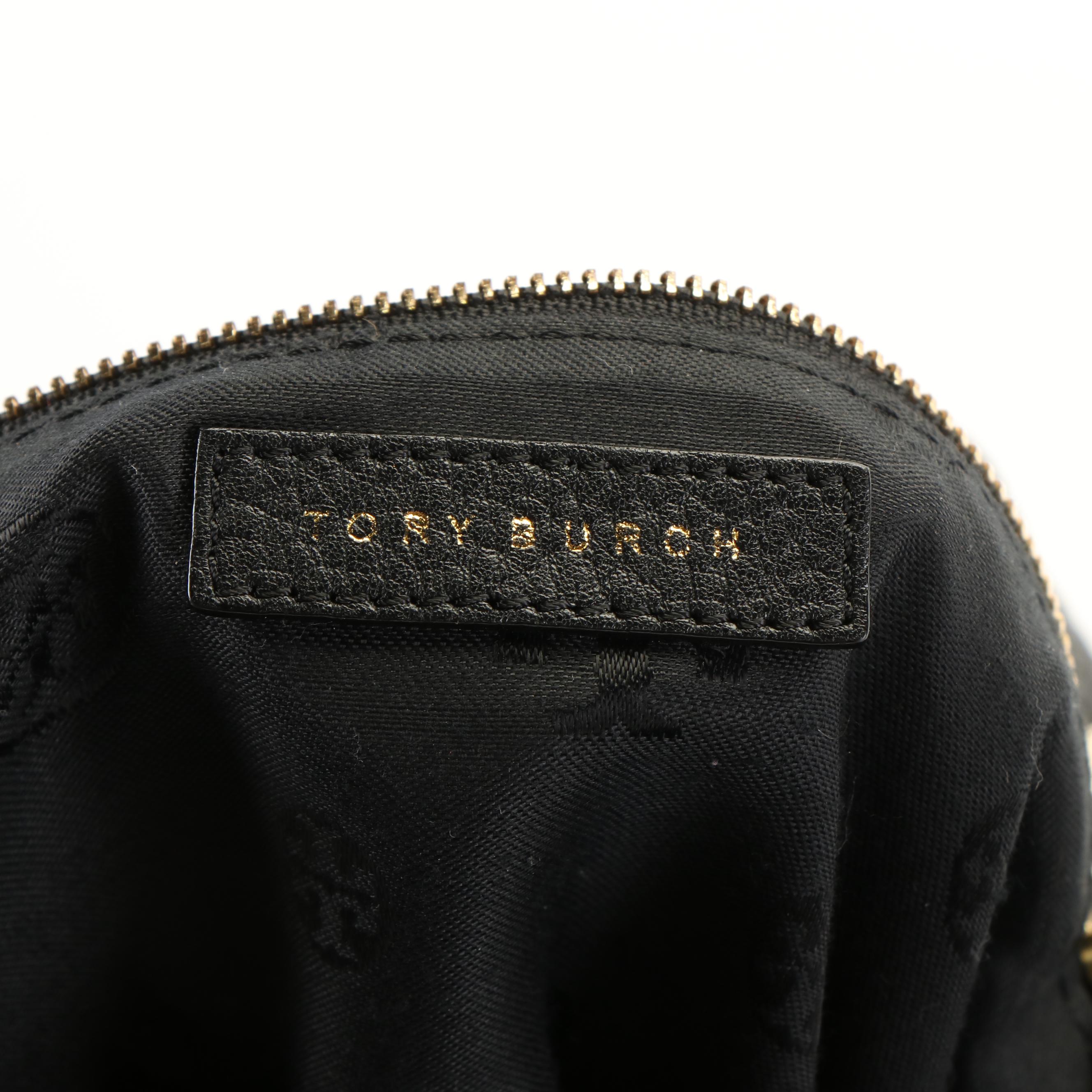 Tory Burch Shoulder Bag Backpack in Black Leather