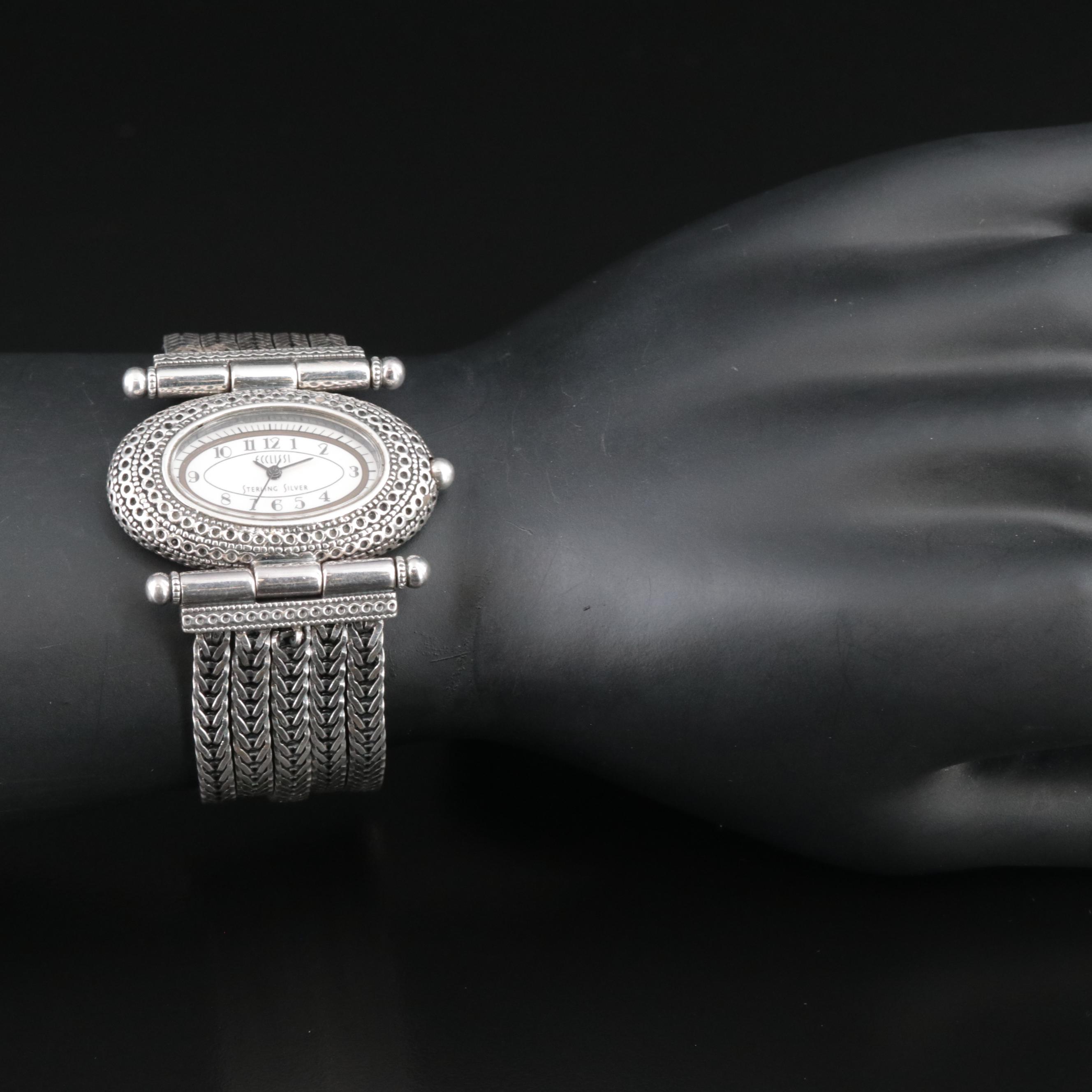 Ecclissi Metropolitan Sterling Quartz Watch