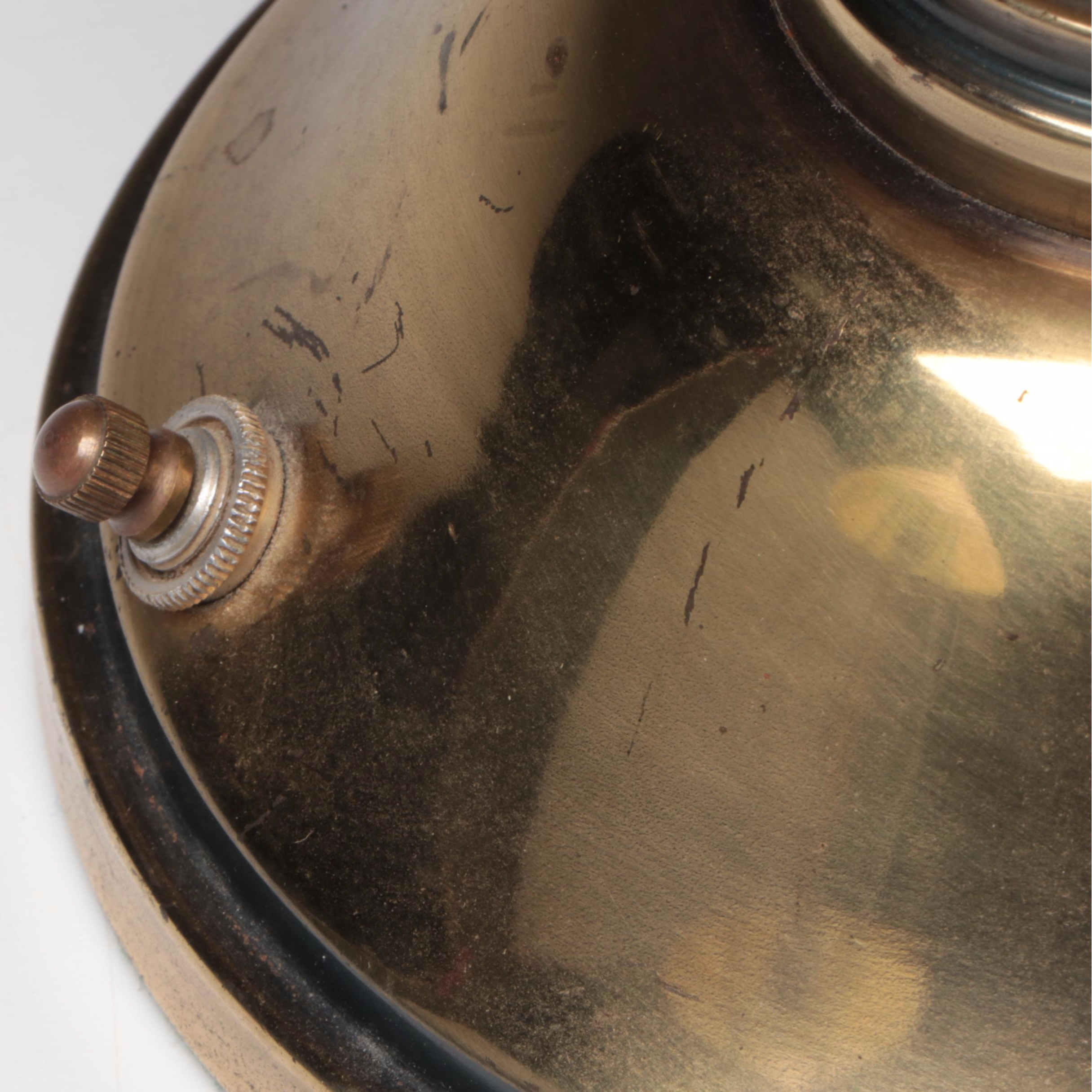 Fenton Hand-Painted Floral and Bird Motif Glass Lamps