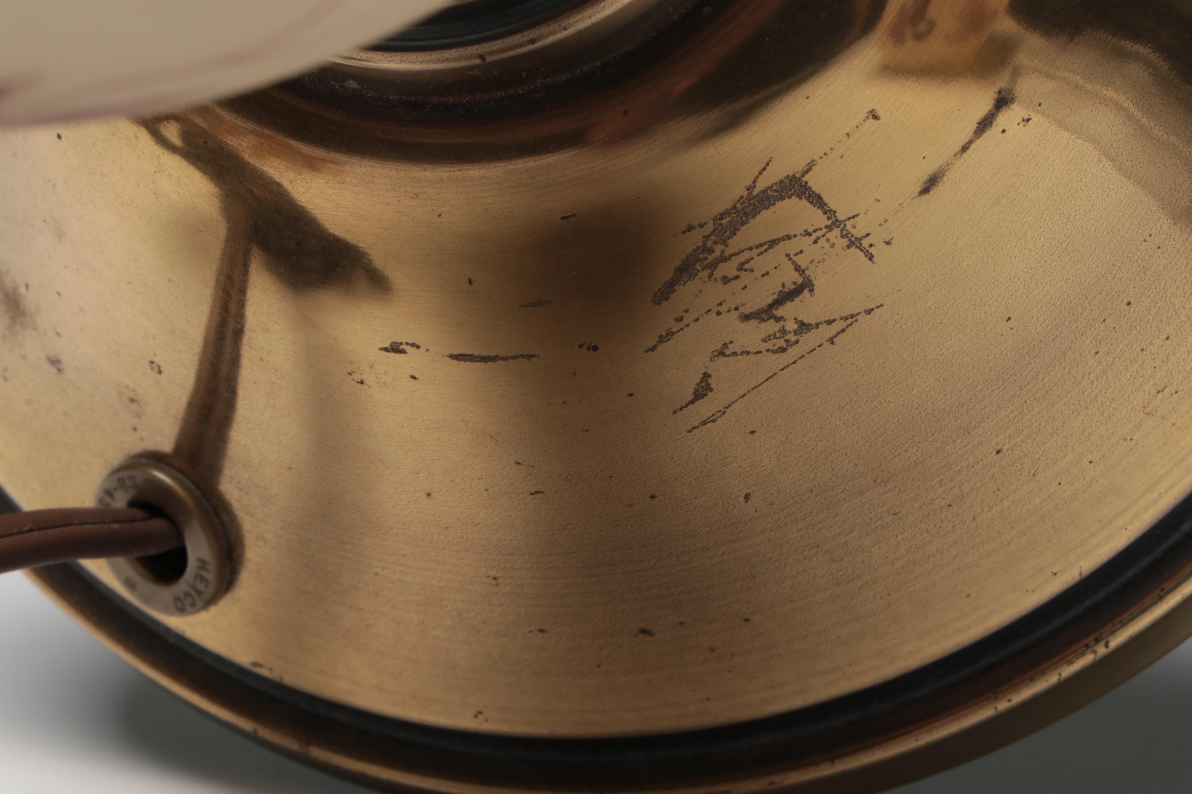 Fenton Hand-Painted Floral and Bird Motif Glass Lamps