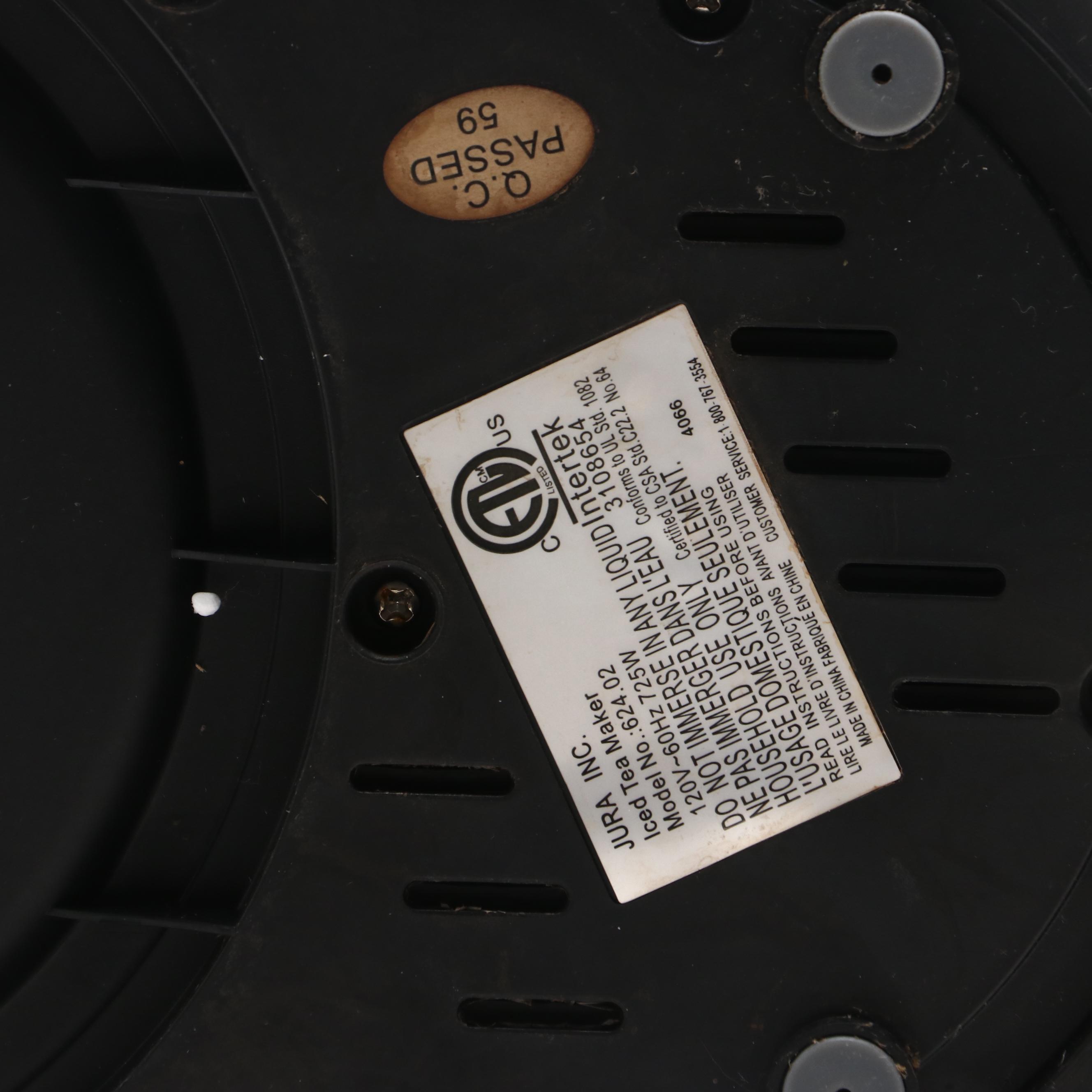 Capresso Iced Tea Maker