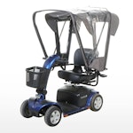 Pride Victory 10 Mobility Scooter with Rain Cover