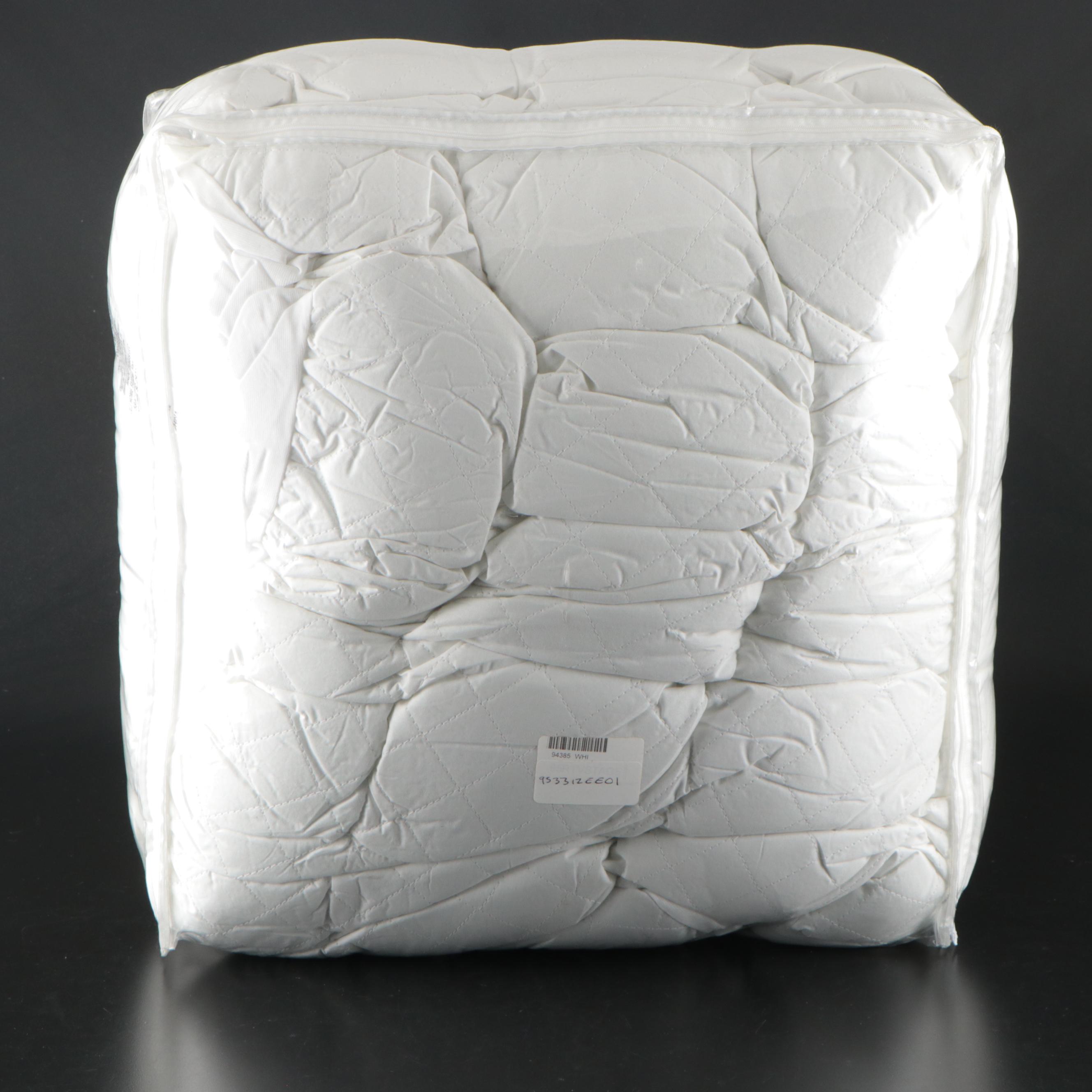 Queen Sized High Loft Microfiber Mattress Topper