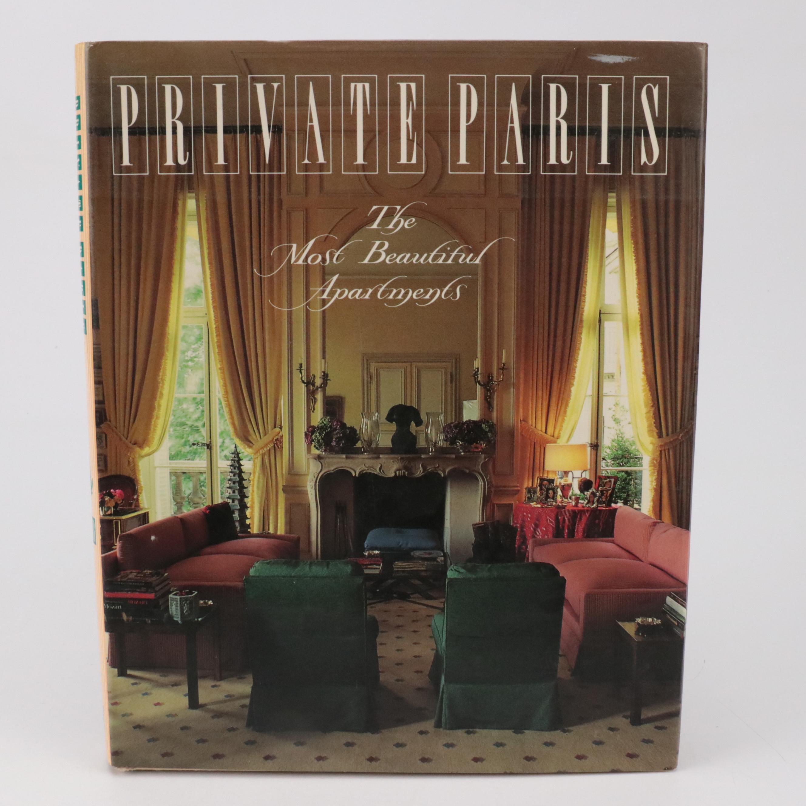 First Edition "At Home in France" by Christopher Petkanas and More Books
