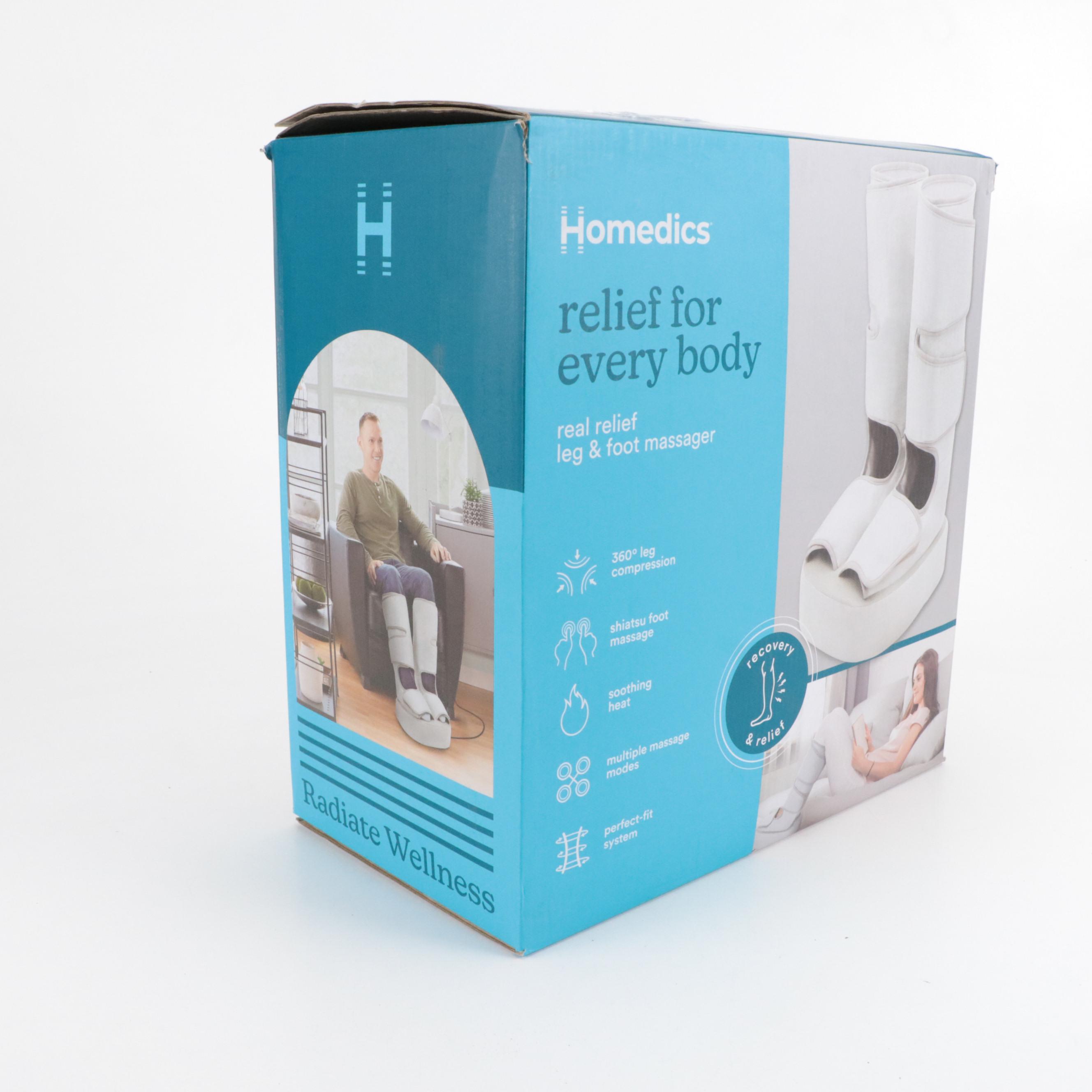 Homedics Real Relief Leg and Foot Massager