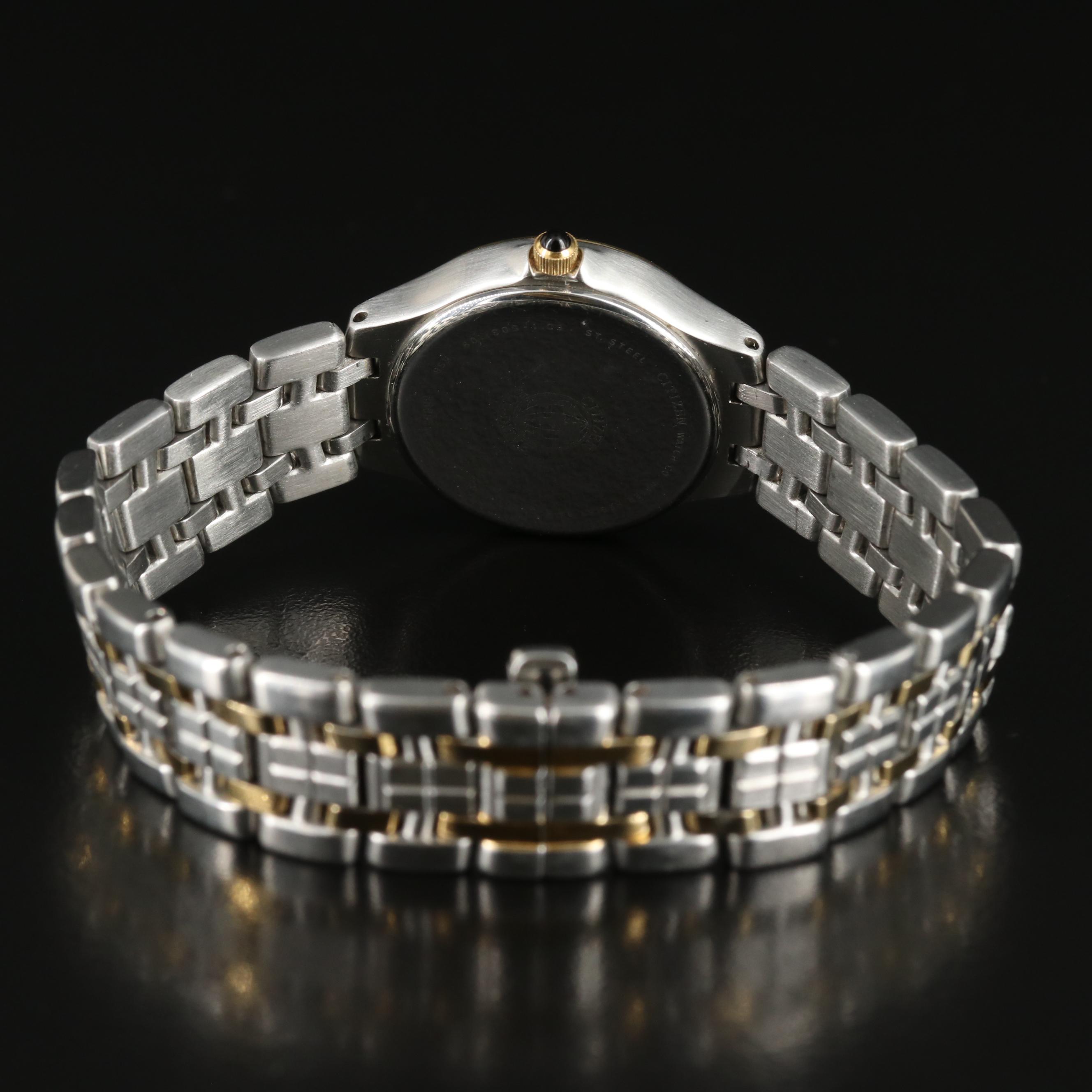 Citizen Eco-Drive Mother-of-Pearl Dial, Diamond Watch